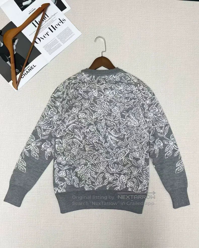 Hermes Hermes Patterned Logo Knit Sweater Size XXS / US 00 / IT 34 - 3 Thumbnail