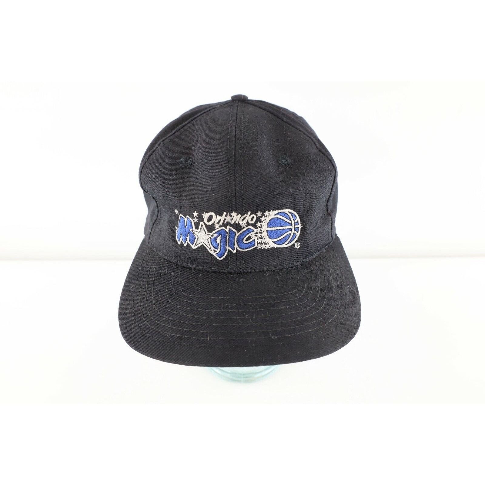 image of Vintage 90's Black Dome Nba Orlando Magic Basketball Hat, Men's