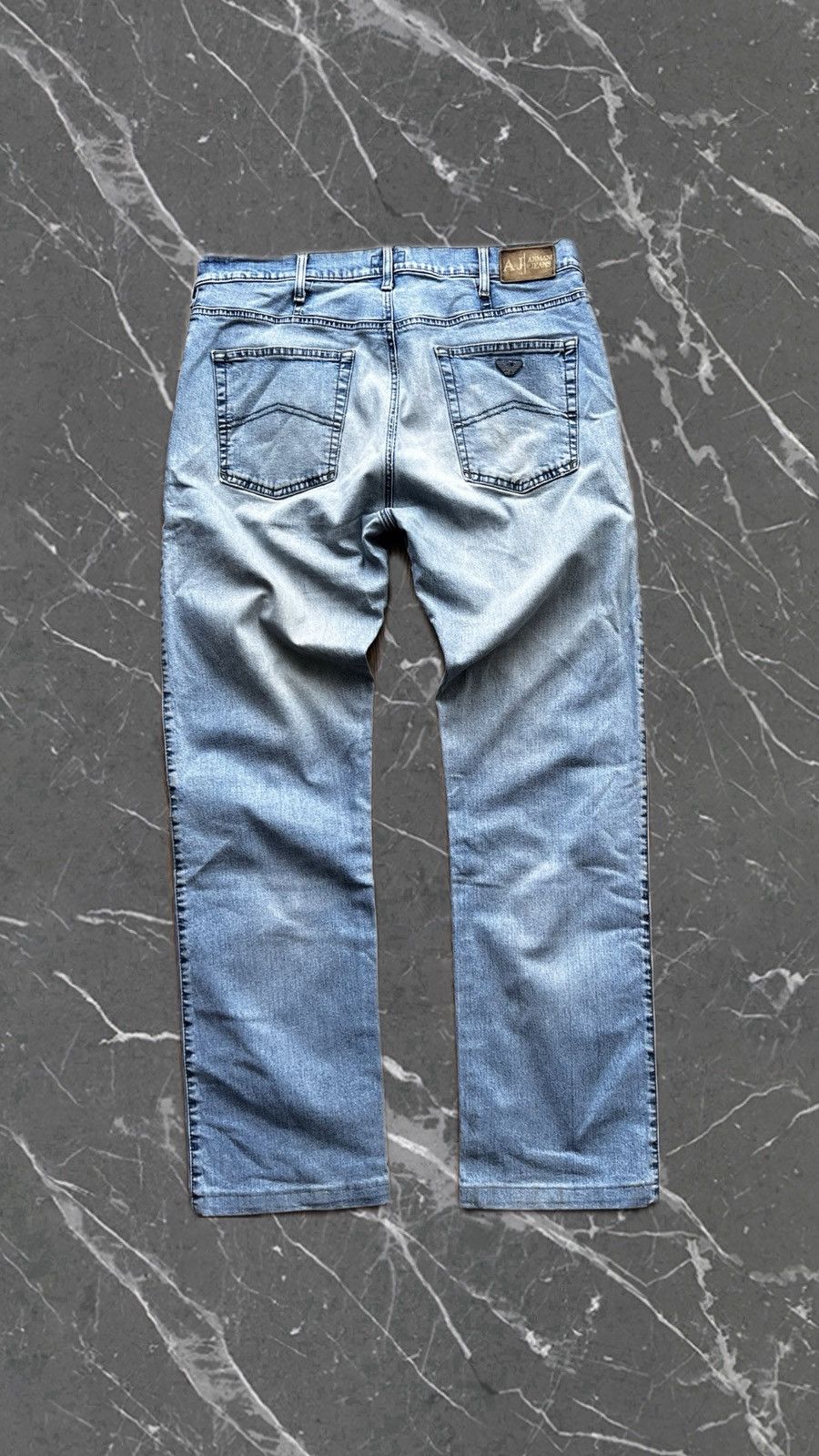 Armani VERY RARE vintage armani denim metal logo 36 Size US 36 / EU 52 - 5 Thumbnail