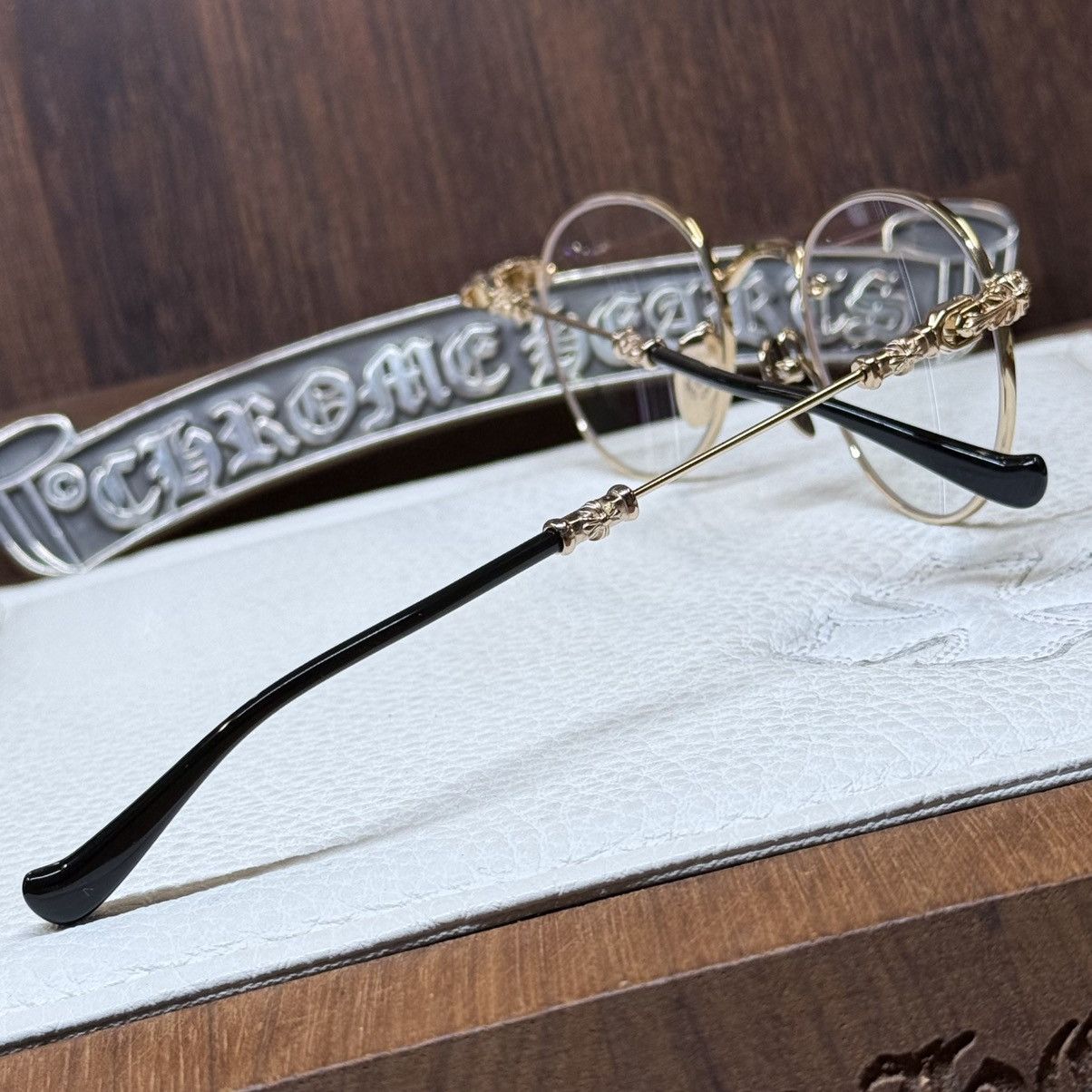Chrome Hearts Chrome Hearts BUBBA - A Glasses Size ONE SIZE - 8 Thumbnail