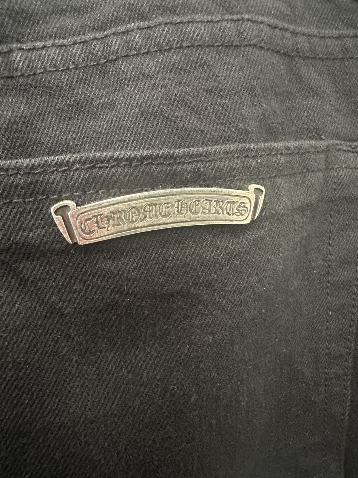 Chrome Hearts Chrome Hearts Fleur Knee Patch Denim Size US 38 / EU 54 - 3 Thumbnail