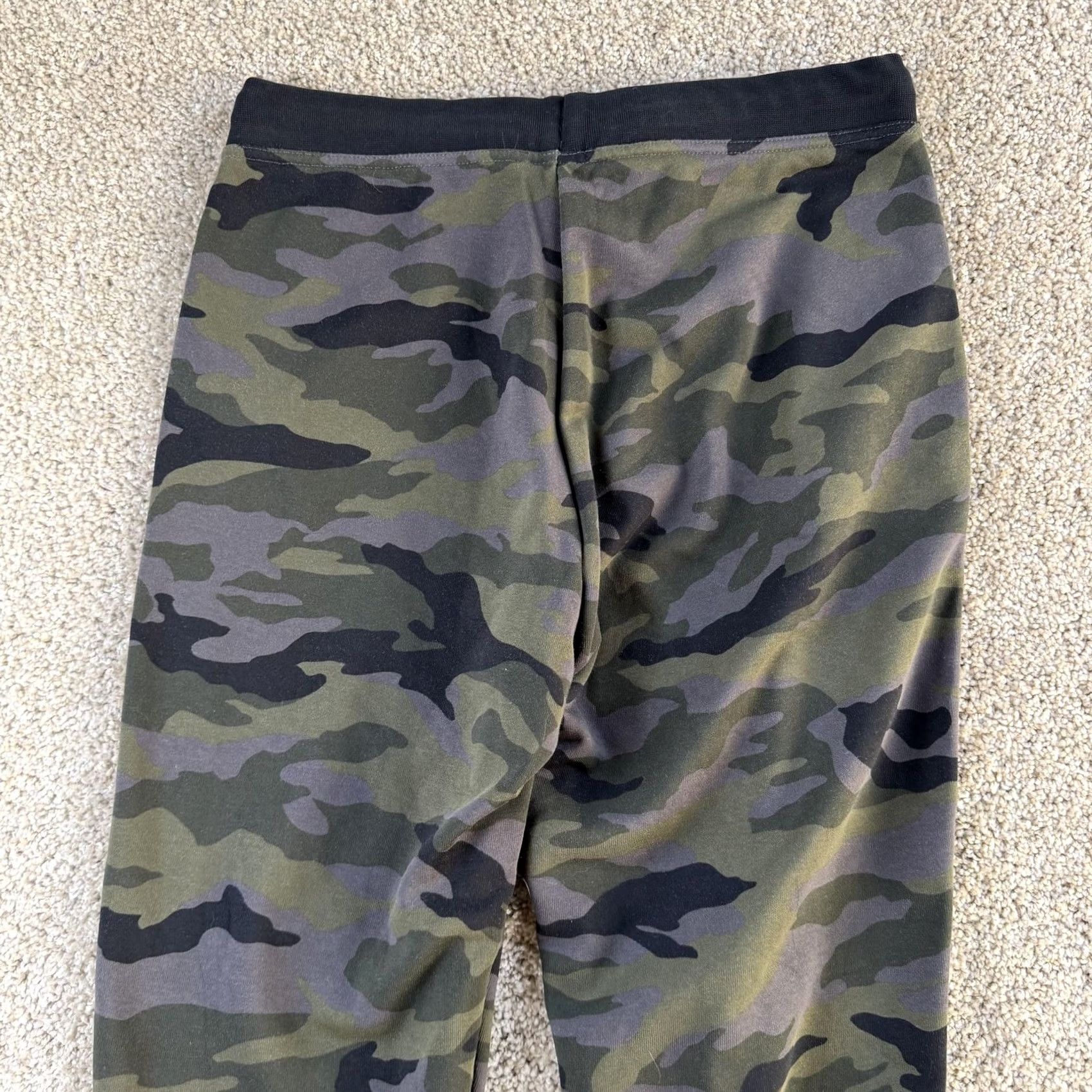 Nike Nike Dri-FIT Sweatpants Mens M Green Camo Joggers Elastic Waist Pockets Slim Fit Size US 31 - 3 Thumbnail