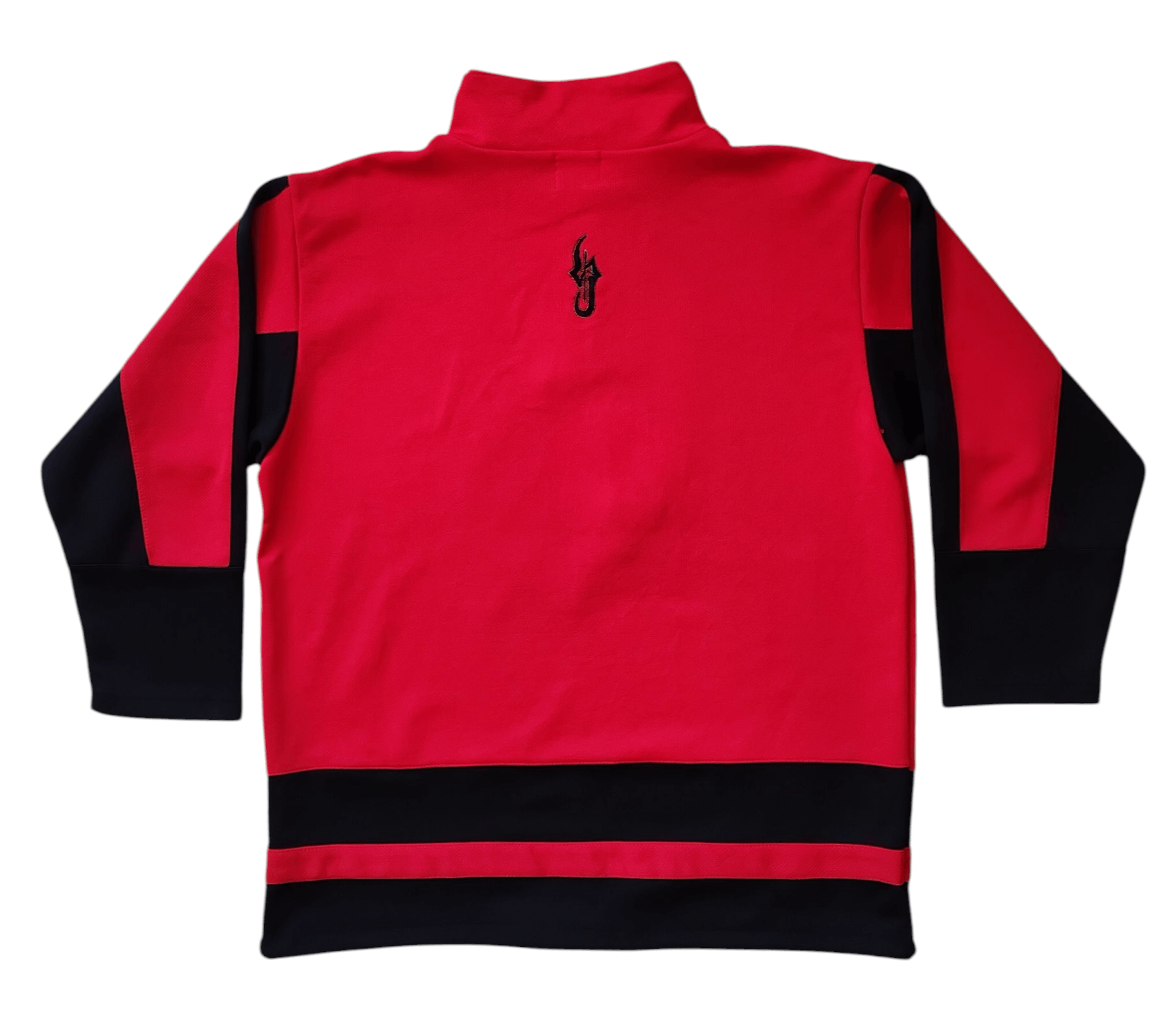 Vintage Vintage 90s Embroidered Track Quater Zipper jacket M to L Size US M / EU 48-50 / 2 - 2 Thumbnail