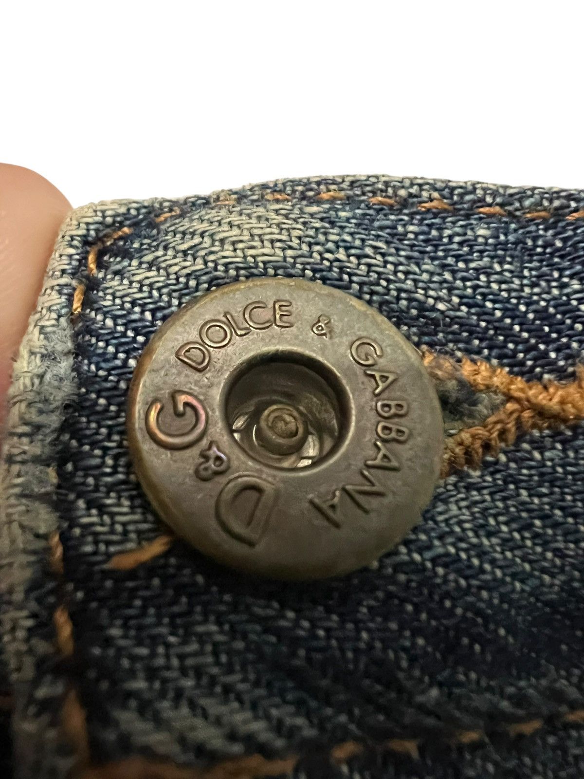Dolce & Gabbana Vintage Dolce & Gabbana Distress Jean Size US 31 - 9 Thumbnail