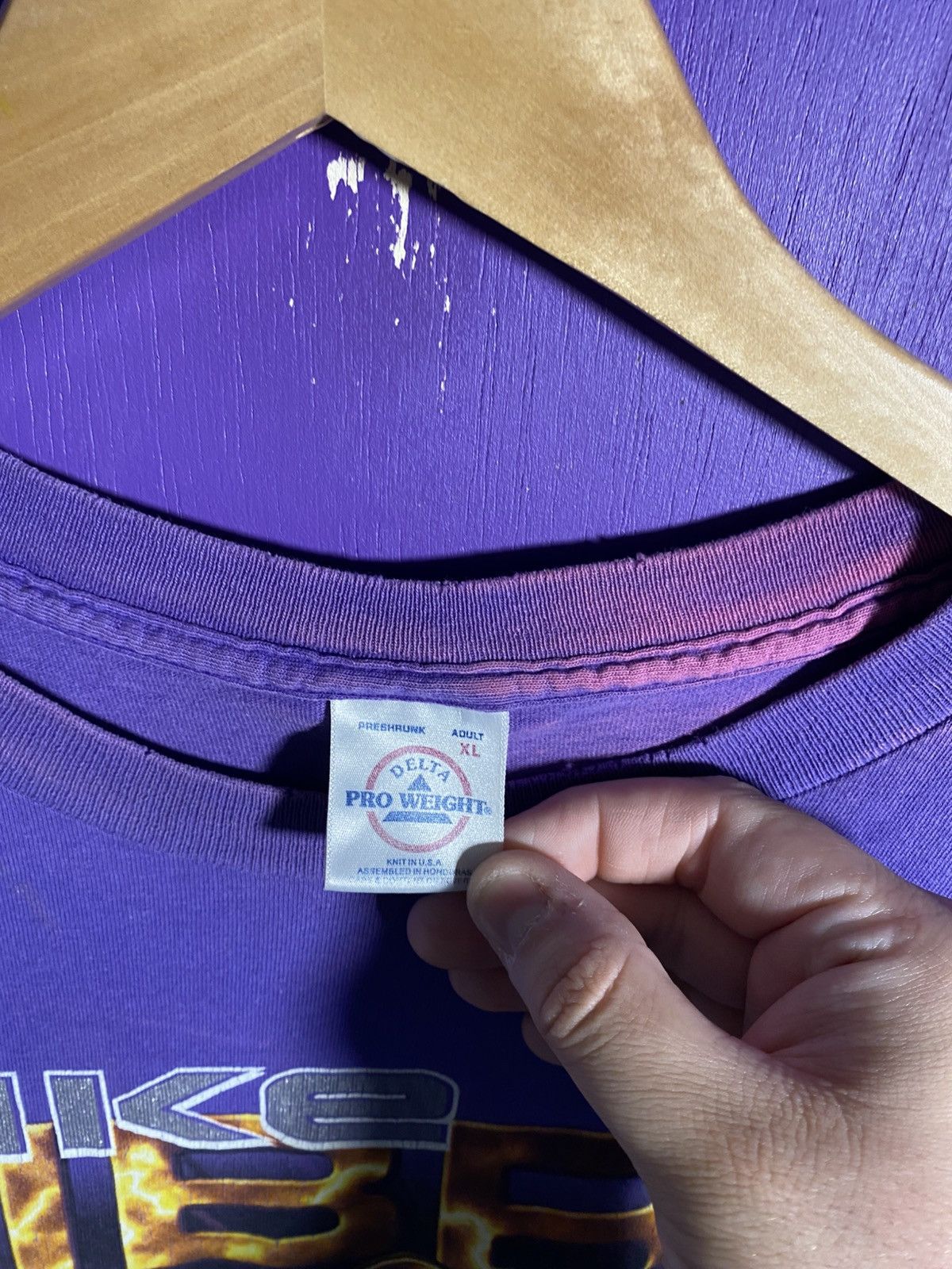 NBA Vintage 90s Sacramento kings Mike Bibby coin tee Size US XL / EU 56 / 4 - 4 Thumbnail