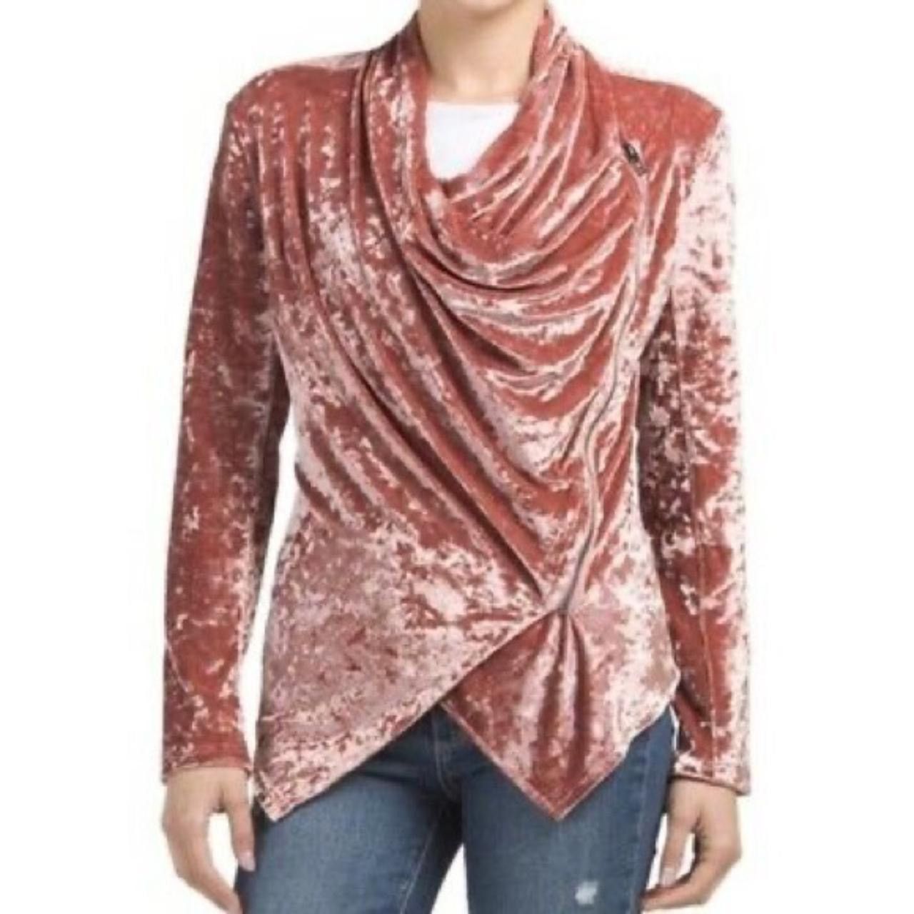 BLANKNYC DRAPED VELVET JACKET Size S / US 4 / IT 40 - 5 Thumbnail