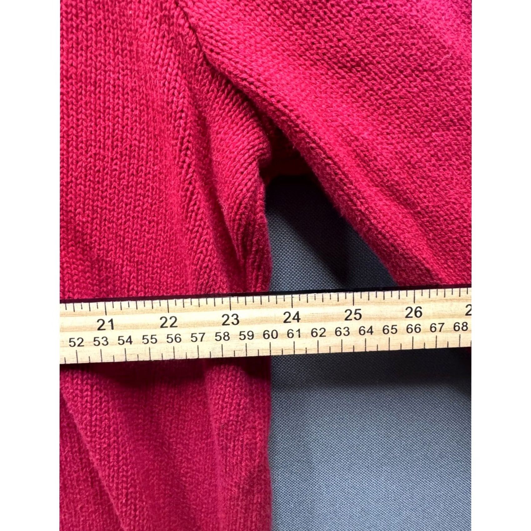 Chaps Chaps Mens Red Crew Neck Long Sleeve Sweater XLT Size US XL / EU 56 / 4 - 5 Thumbnail