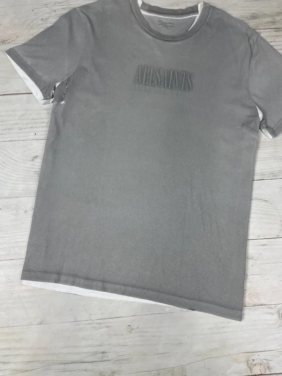 Allsaints Allsaints Highway Crew T-Shirt Big Logo Relaxed Fit Size US M / EU 48-50 / 2 - 3 Thumbnail