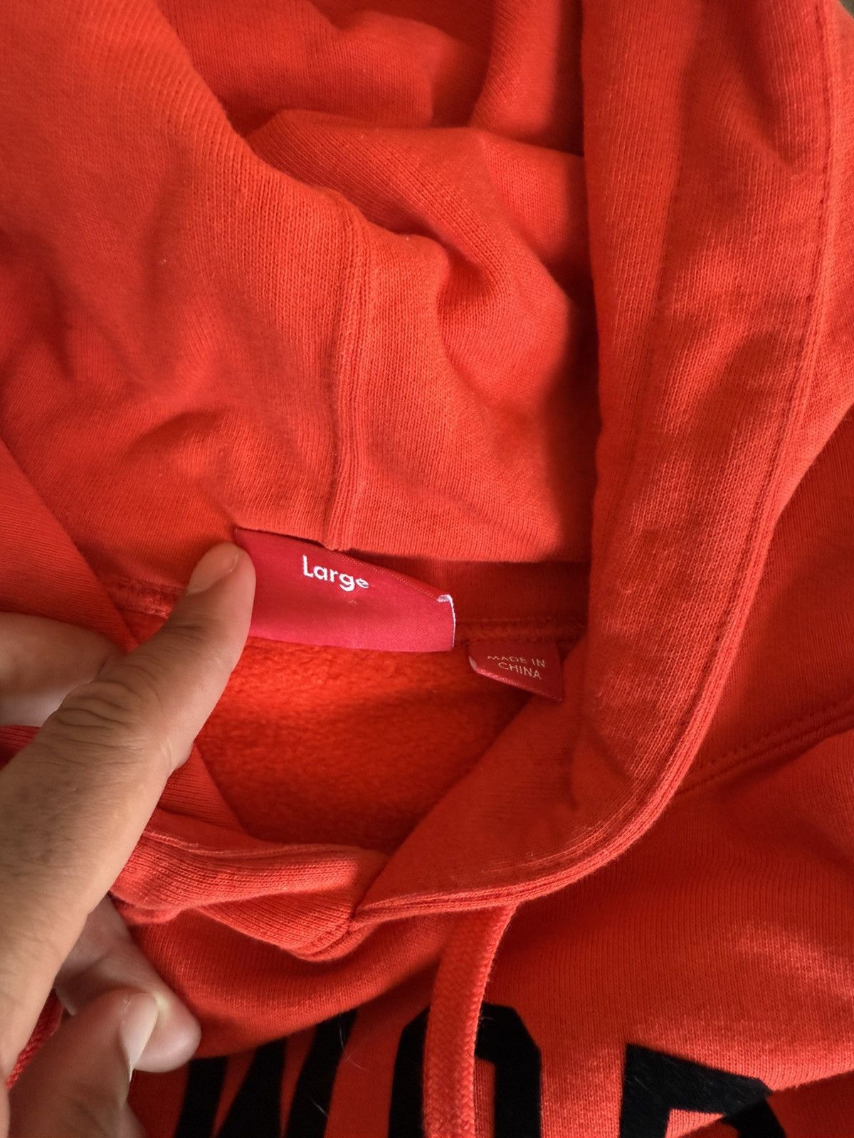 Supreme Supreme Team Flocked Hooded Sweatshirt Size US L / EU 52-54 / 3 - 6 Thumbnail