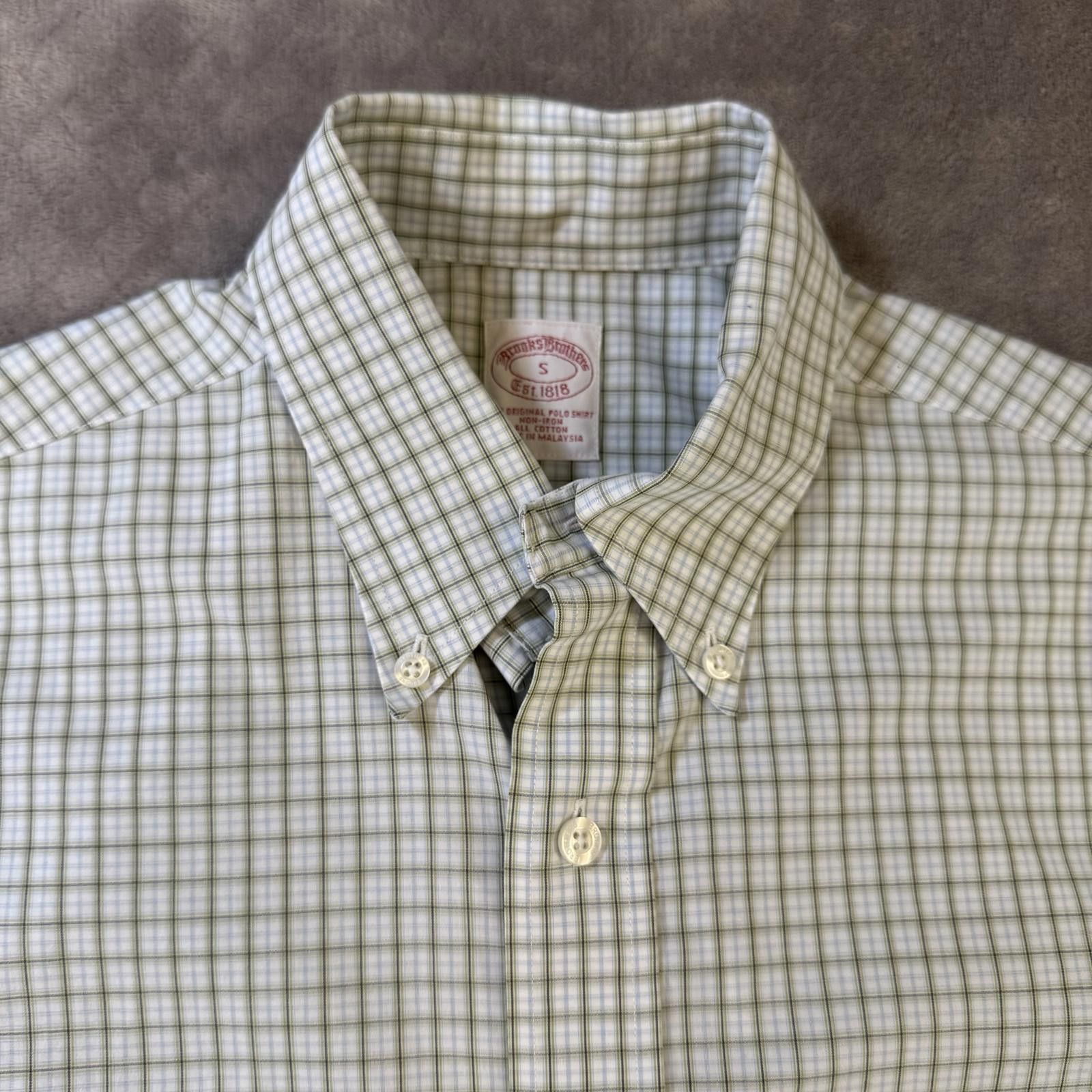 Brooks Brothers Brooks Brothers 1818 Dress Shirt Men's Small Long Sleeve Size 36R - 6 Thumbnail