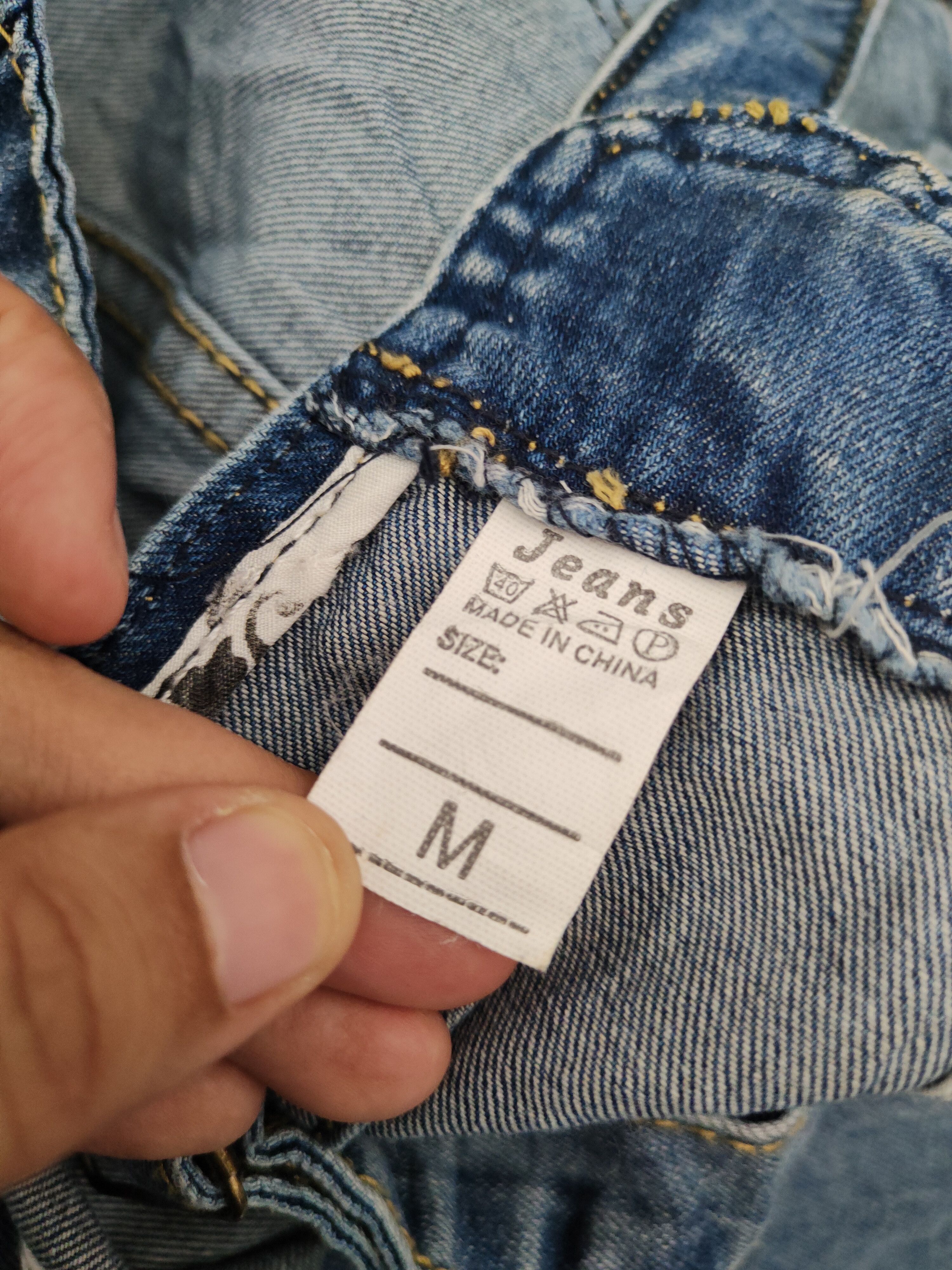 Japanese Brand × Vintage Streetwear Japanese Brand Blue Denim Skirt Jumpsuits Size 34" / US 12 / IT 48 - 11 Thumbnail