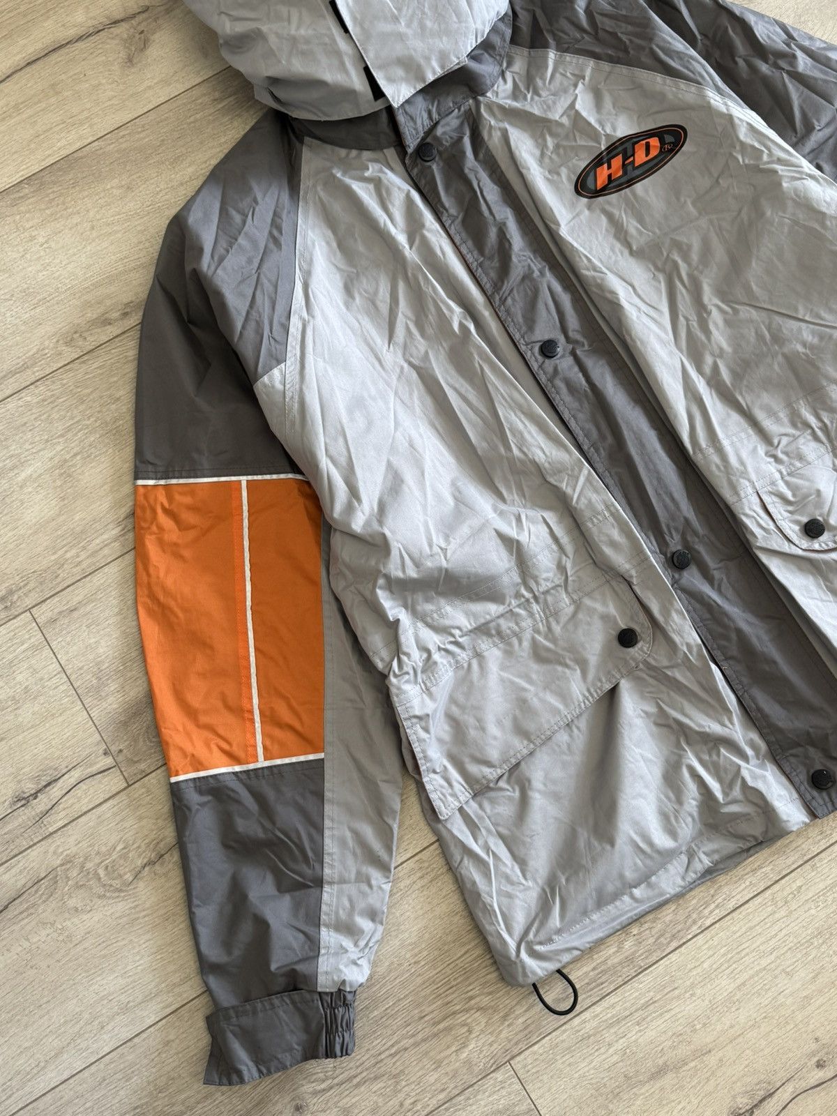 Harley Davidson Harley Davidson Windbreaker Rain Jacket Stirrup Pants Set Size US M / EU 48-50 / 2 - 5 Thumbnail