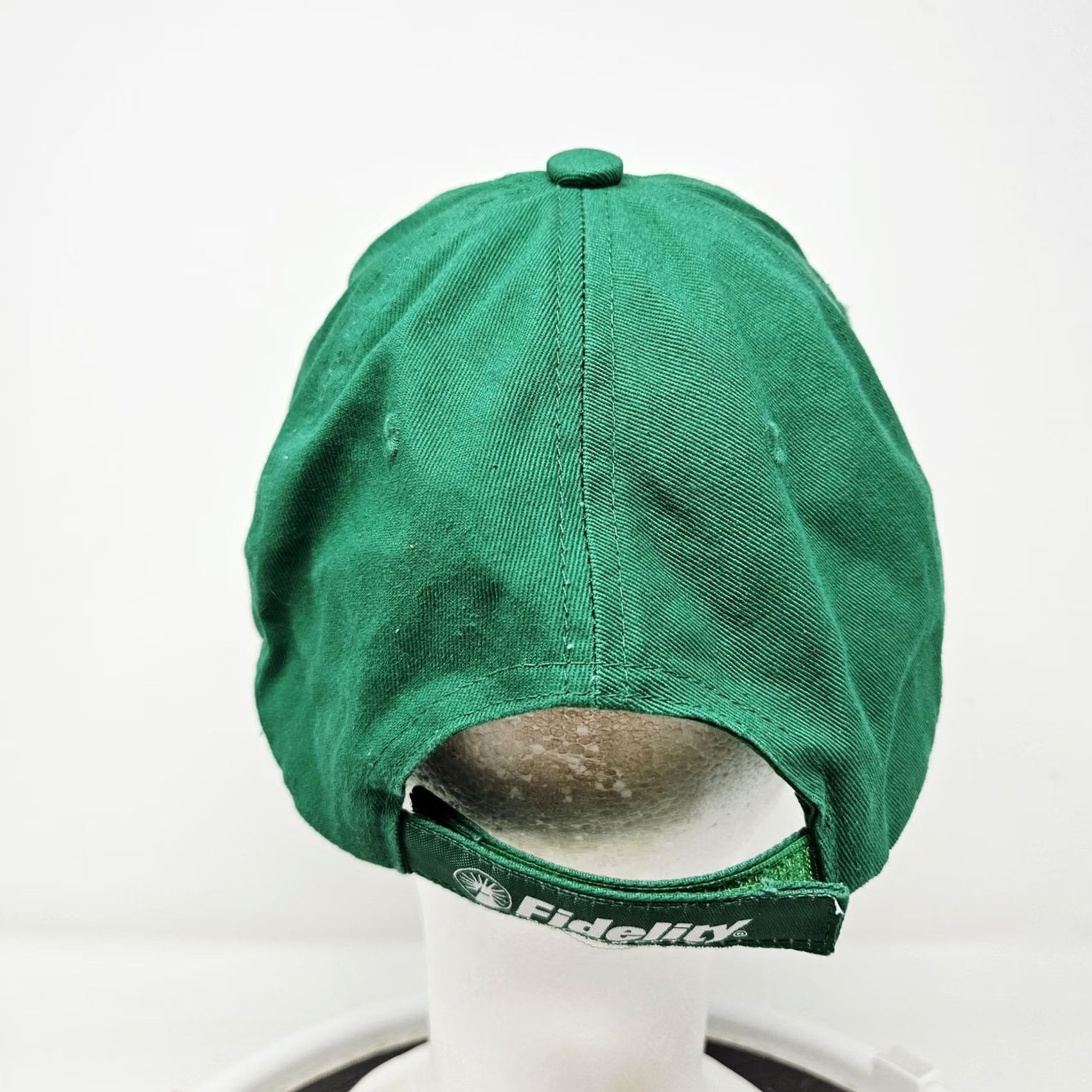 Vintage Melonwear Baseball Hat Cap One Size Green Mens Adjustable Straps Back Solid Twill Cotton Vintage: No Summer Casual Bird Fidelity Size ONE SIZE - 4 Thumbnail