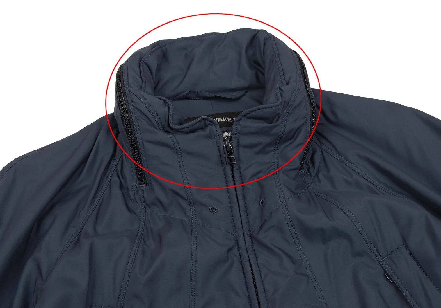 Issey Miyake Insulated Half Coat in Blue with Minor Flaws Size US M / EU 48-50 / 2 - 2 Thumbnail
