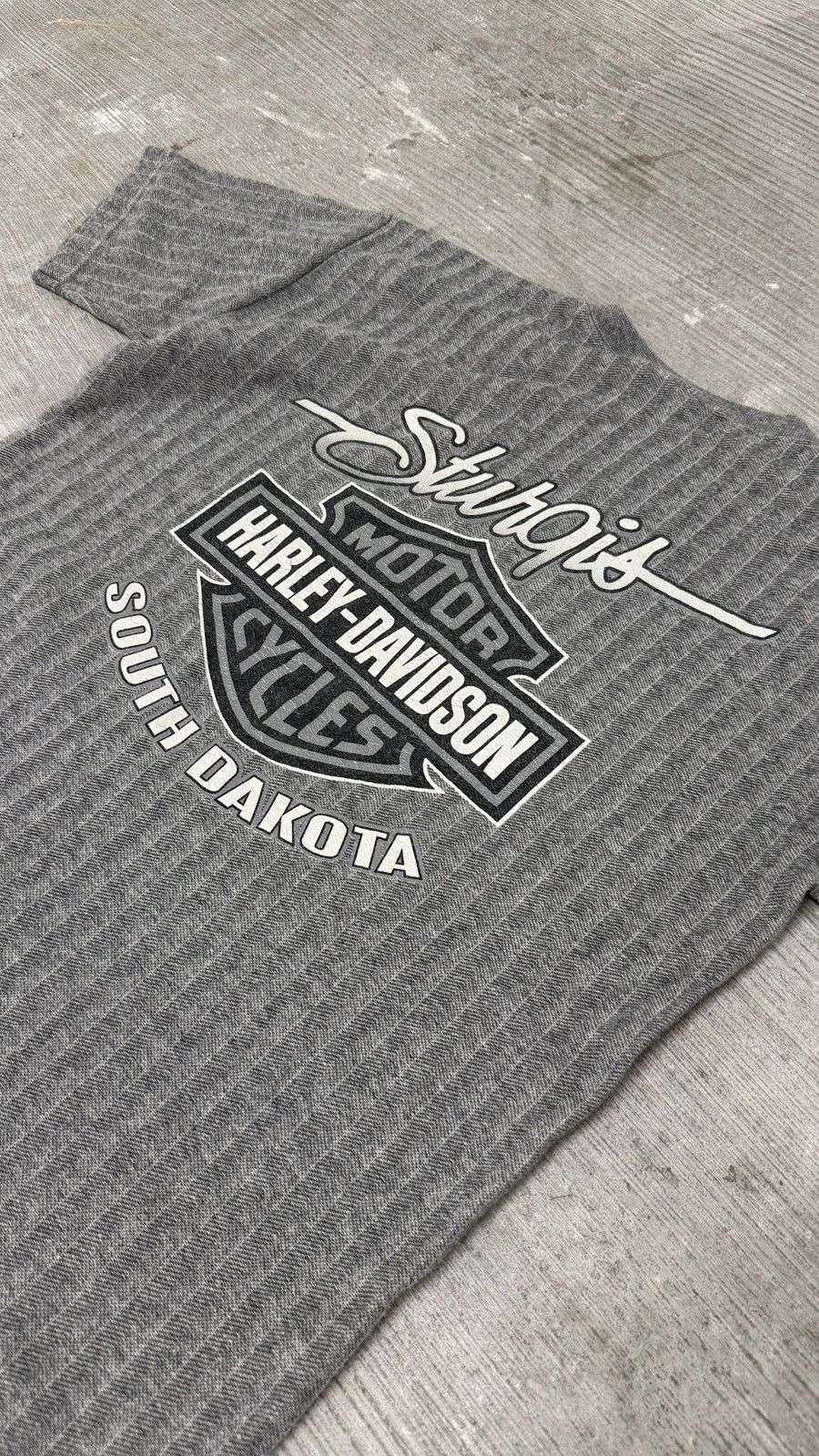 Harley Davidson Harley Davidson Sturgis tee unique grey fabric Size US M / EU 48-50 / 2 - 4 Thumbnail