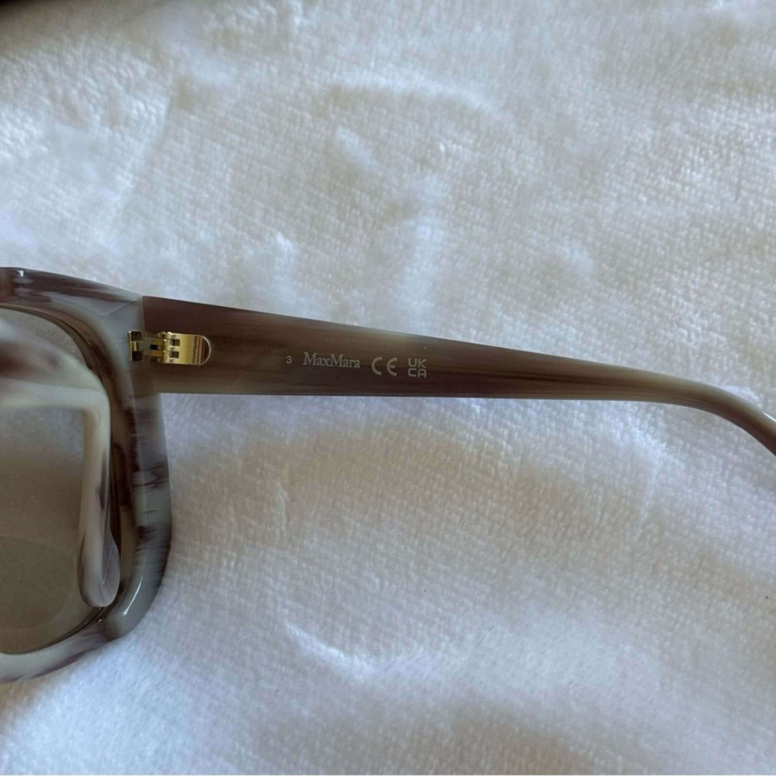 Max Mara NEW! MaxMara Brown Sunglasses Flat Top, MM0073 20E Authentic Size ONE SIZE - 11 Thumbnail