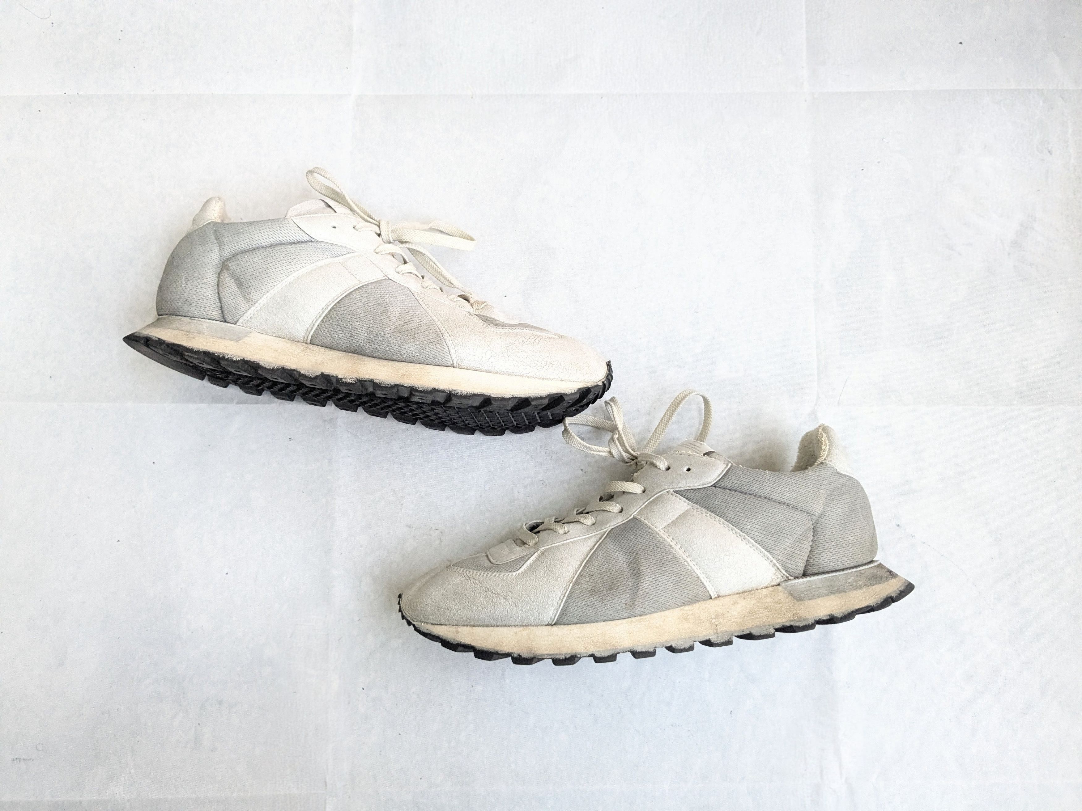 Maison Margiela Maison Margiela Track Sneakers Gray 10 43 Runner Size US 10 / EU 43 - 1 Thumbnail
