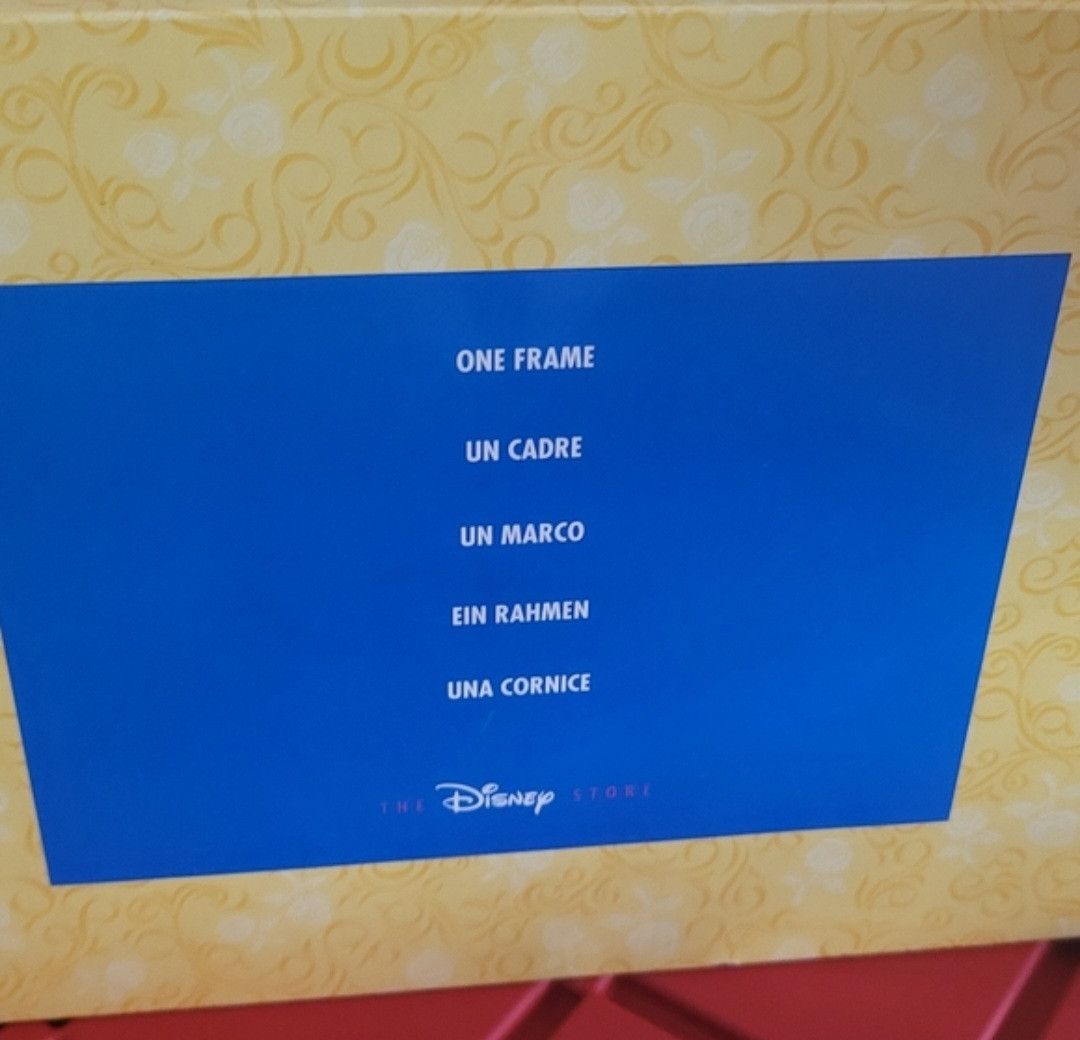 Disney NIB Vintage Disney's Beauty and the Beast Picture Frame Size ONE SIZE - 5 Thumbnail