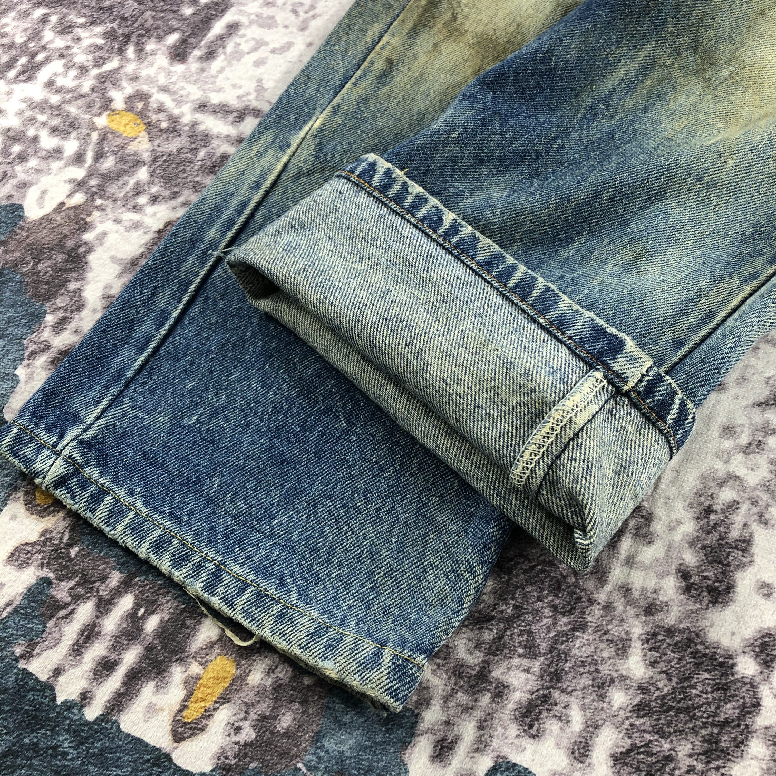 Lee × Vintage 90s Vintage Ripped Lee Jeans-JM2115 Size US 28 / EU 44 - 7 Thumbnail