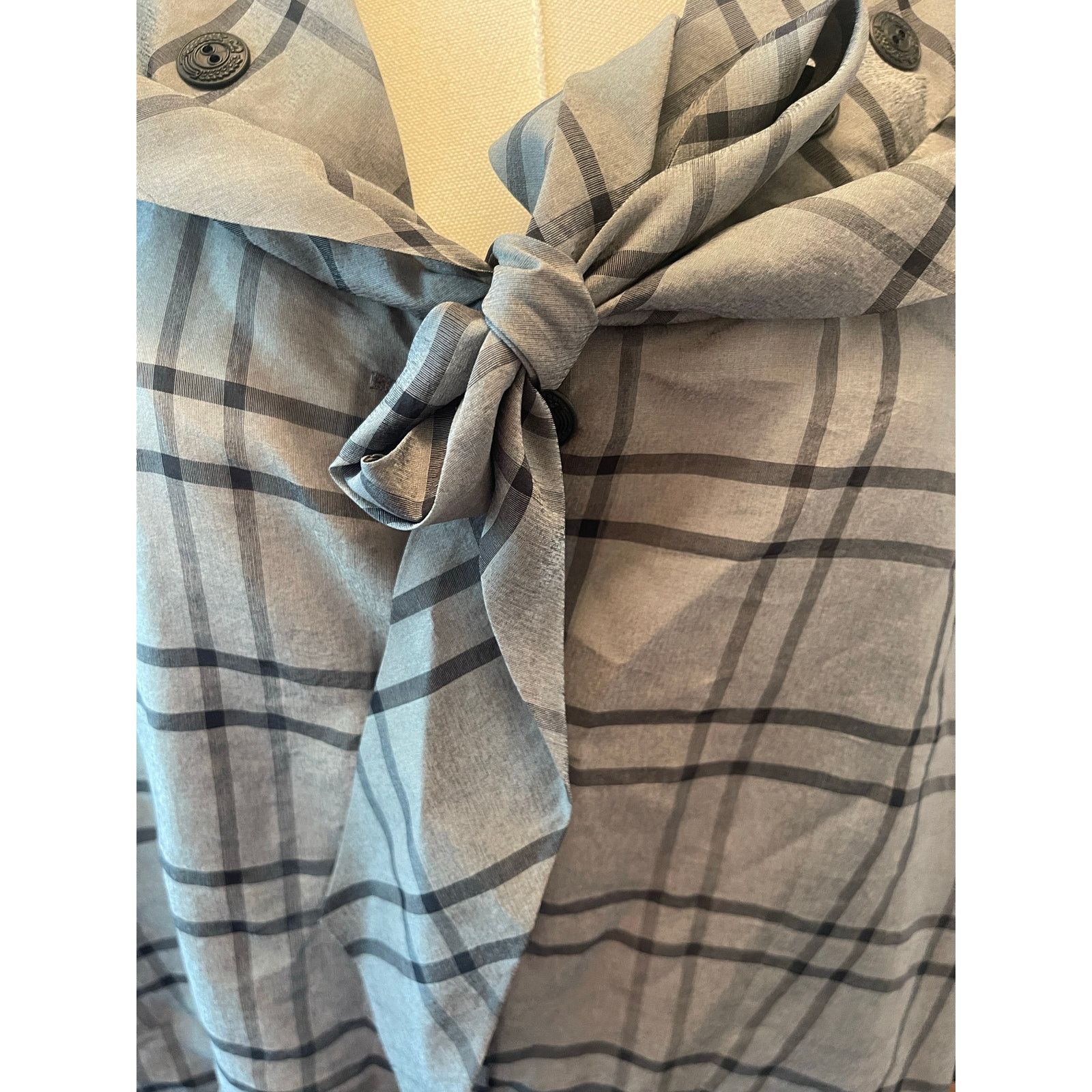 Maison Margiela Maison Margiela Plaid/Velvet Midi Dress, Size 40 NWT Size S / US 4 / IT 40 - 12 Thumbnail