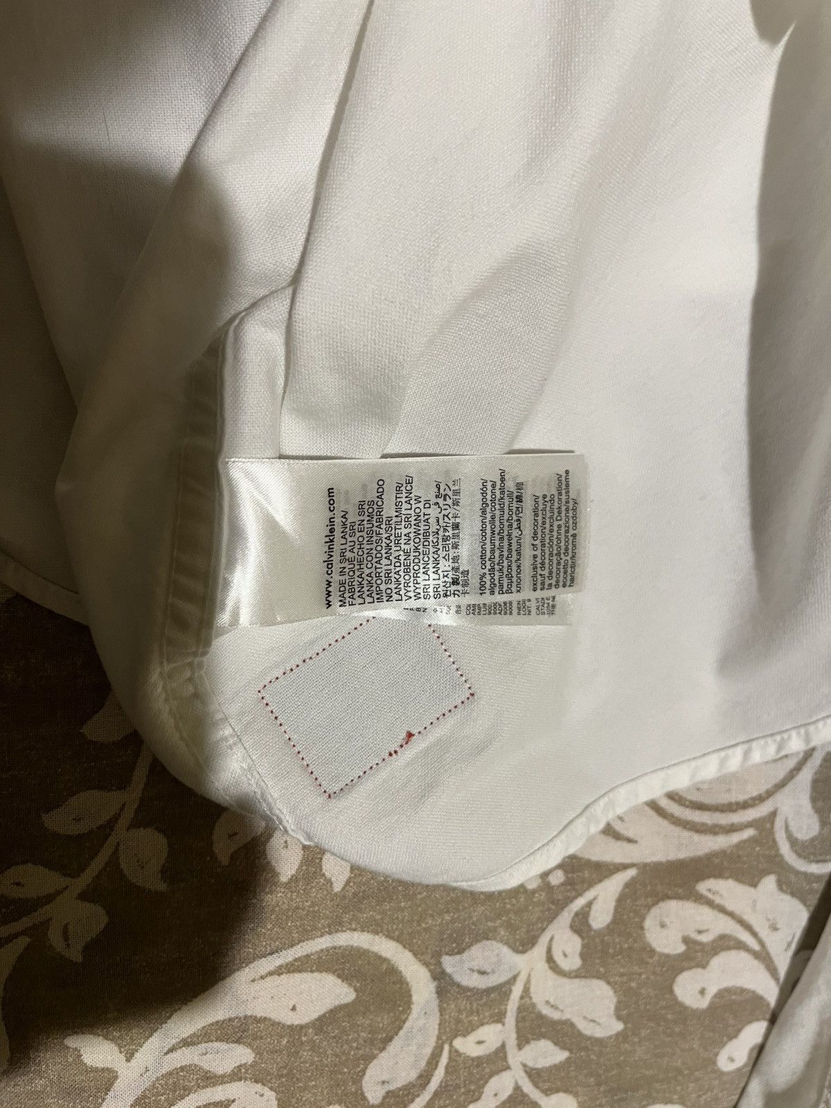Calvin Klein Calvin Klein Jeans White Button-up Shirt Size US L / EU 52-54 / 3 - 9 Thumbnail