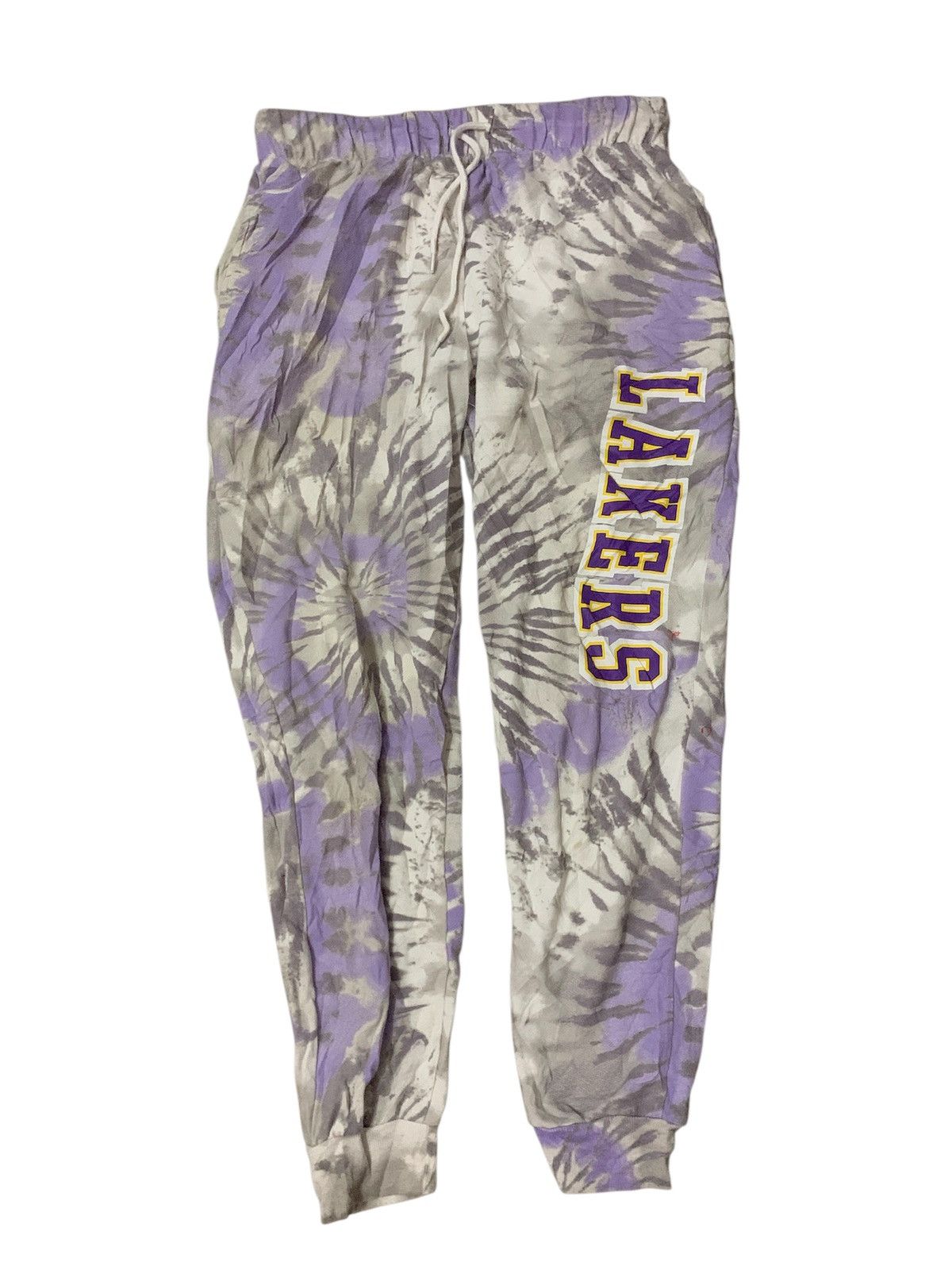 Art Comes First Lakers Tie Dye Jogger Pants Size US 30 / EU 46 - 1 Thumbnail