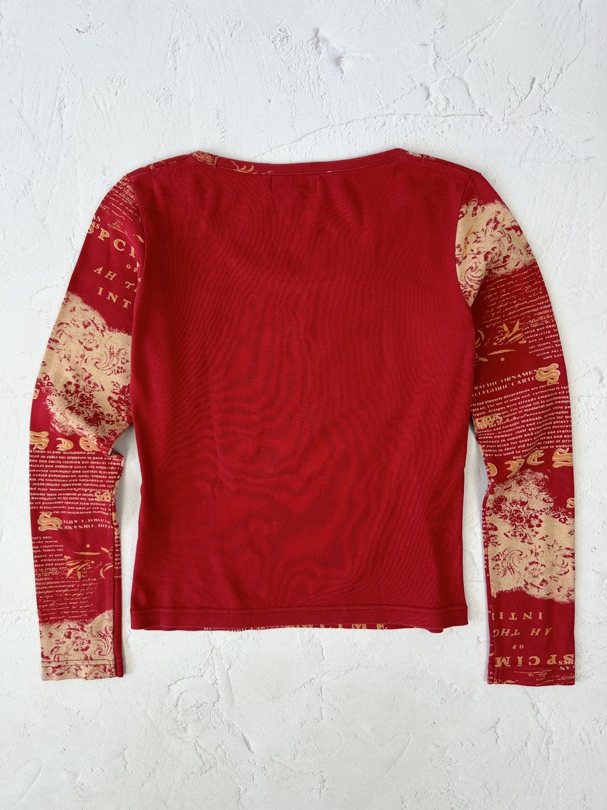 Vintage Vintage Gaultier Style Printed Sweater Size M / US 6-8 / IT 42-44 - 4 Thumbnail
