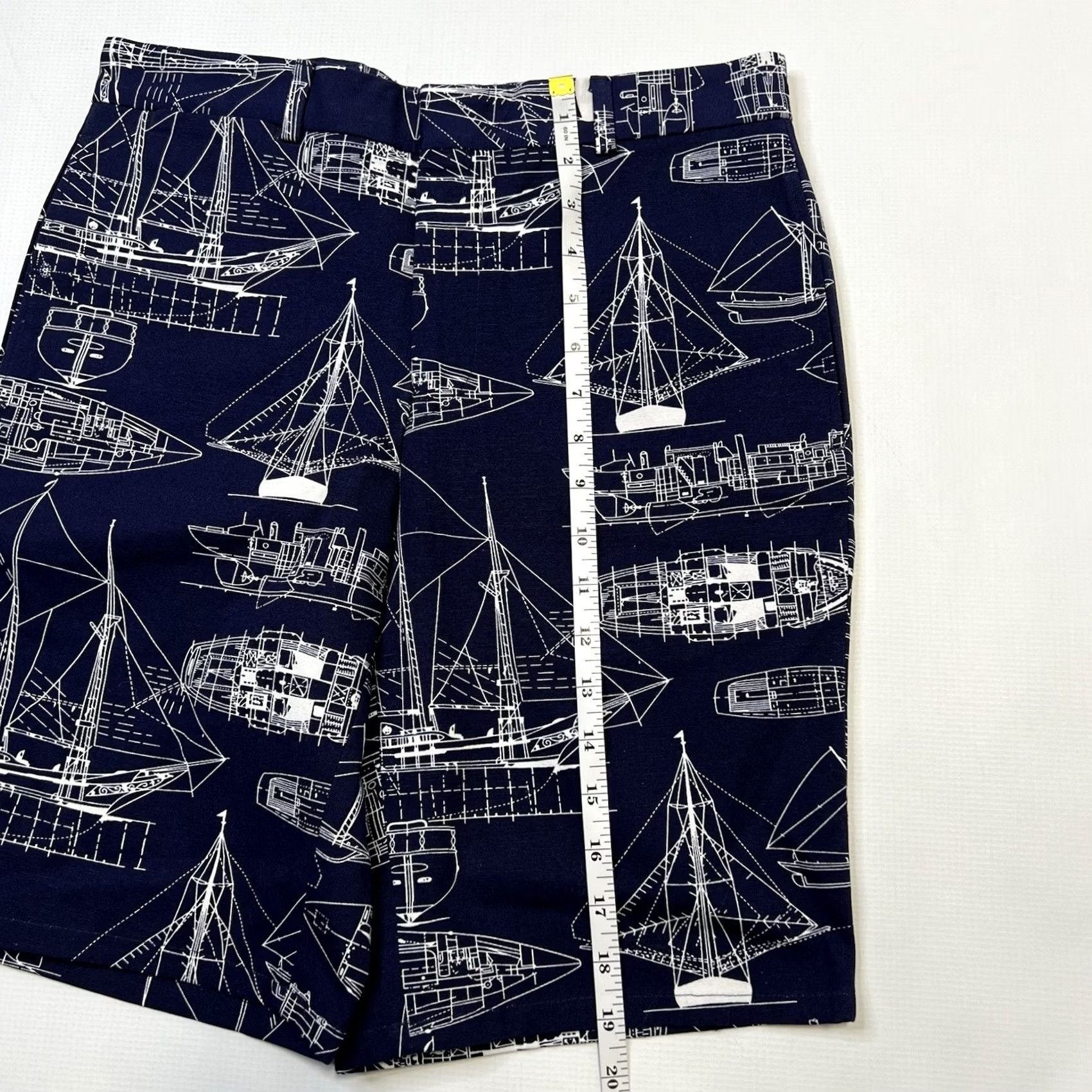 Vintage Gitman Bros Shorts Sail Boat Print Chinos 100% Cotton Made in USA Size 30 Size US 30 / EU 46 - 2 Thumbnail