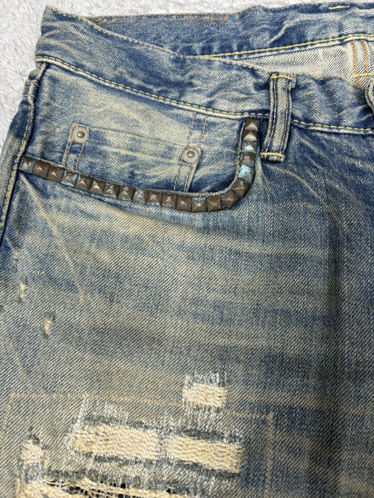 Hysteric Glamour Hysteric Glamour Distressed Denim. S0187e Size US 30 / EU 46 - 5 Thumbnail