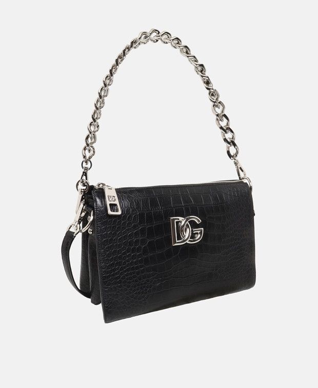 Dolce & Gabbana Leather shoulder bag Size ONE SIZE - 1 Thumbnail