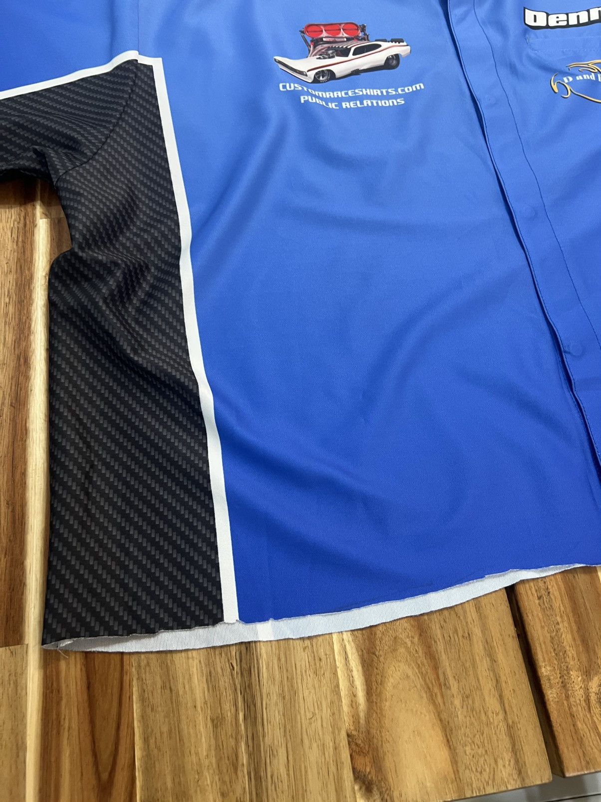NASCAR Dennis Nascar WorkShirts Size US XXL / EU 58 / 5 - 6 Thumbnail