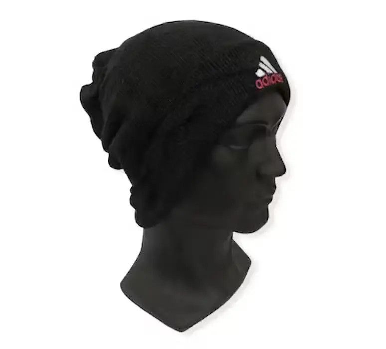 Adidas Vintage Adidas Big Logo beanie Hat Size ONE SIZE - 3 Thumbnail
