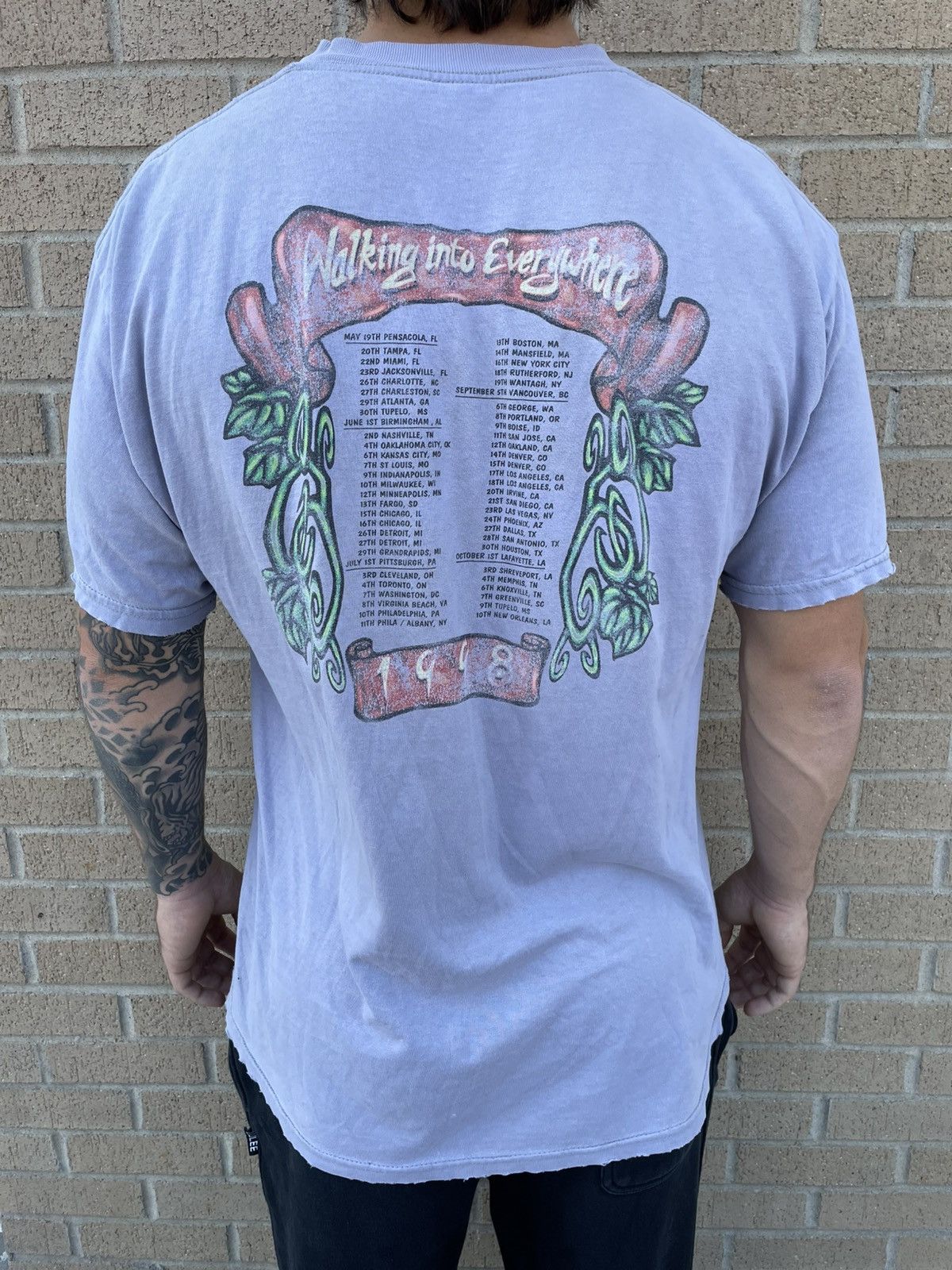 Other 1998 Page and Plant concert T Size US XL / EU 56 / 4 - 2 Thumbnail