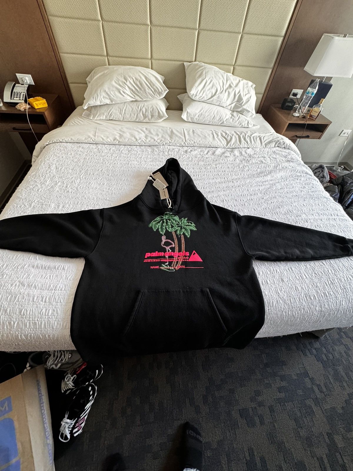Palm Angels Palm Angels Ski Club Hoodie Size US L / EU 52-54 / 3 - 1 Thumbnail