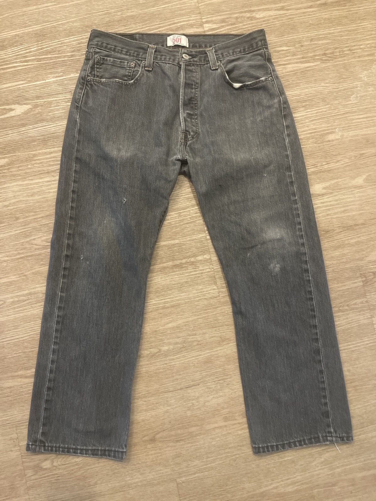 Levi's × Vintage Levi’s 501 denim straight leg vintage Size US 34 / EU 50 - 1 Thumbnail