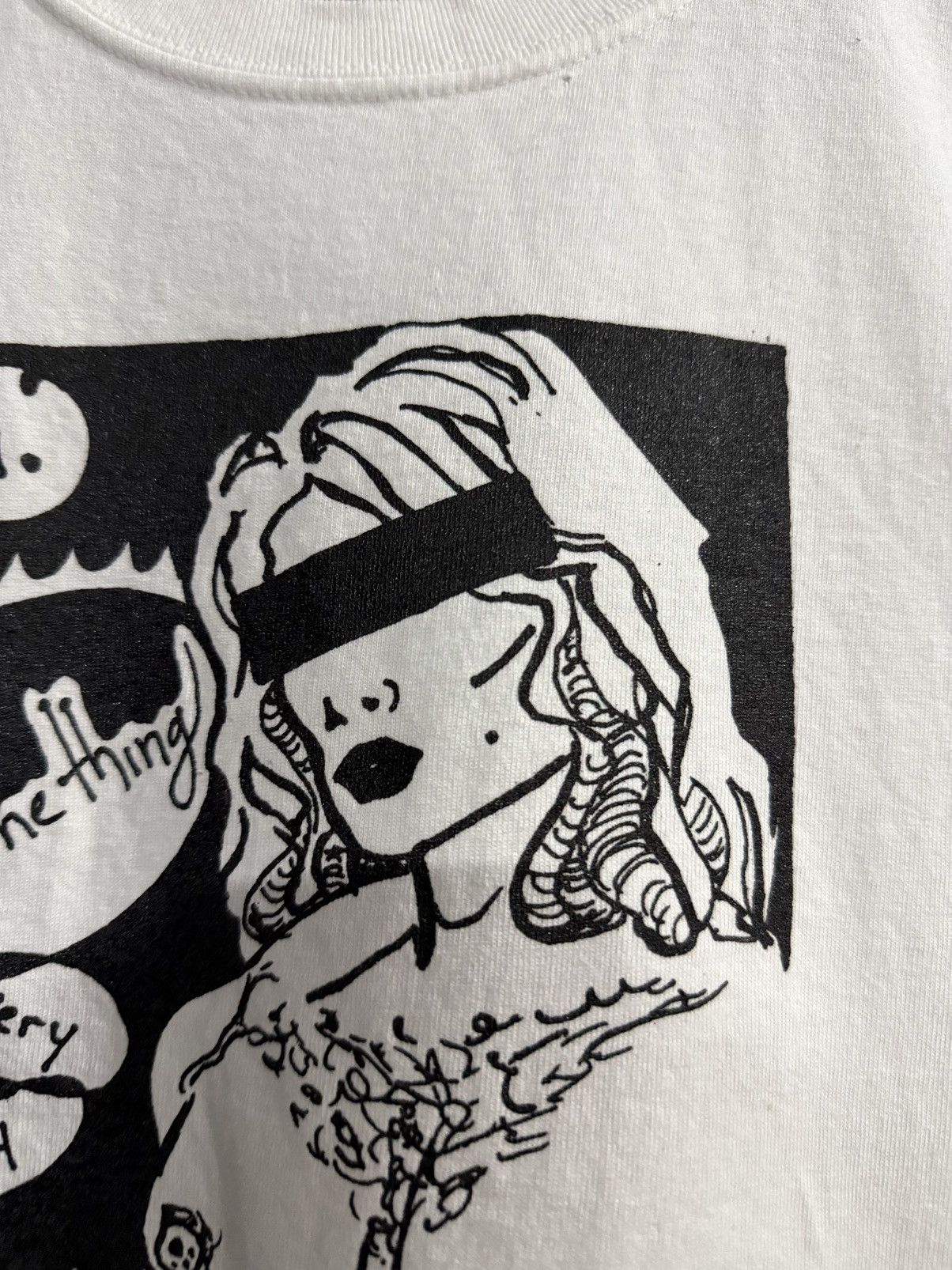 Arts & Science × Vintage Vintage Nekad Girl Something Very Very Special Art Tee Size US L / EU 52-54 / 3 - 3 Thumbnail