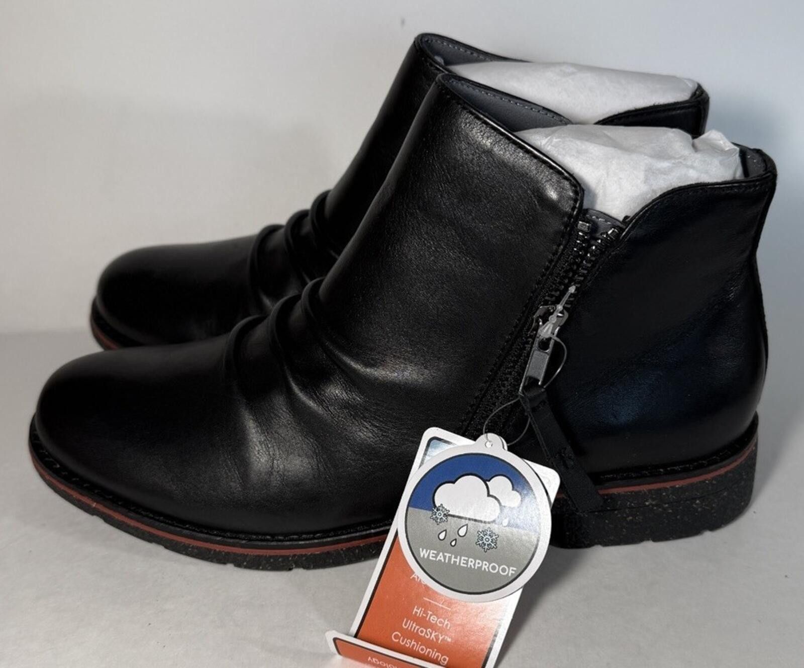 Aetrex AETREX Mila Low Boot Black LB300 Arch Support Cushioning Size US 8.5 / IT 38.5 - 3 Thumbnail