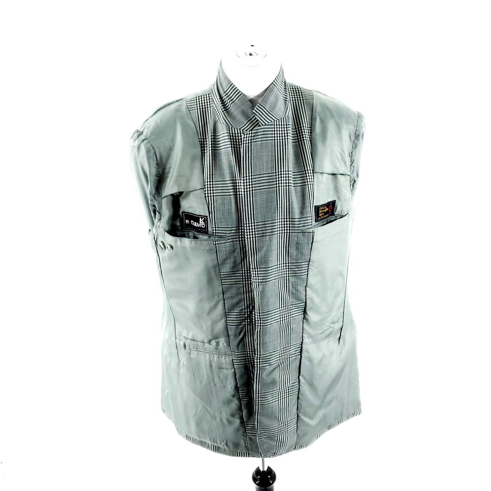 Ermenegildo Zegna DAMAGED Ermenegildo Zegna High Performance Wool 2 Button Bla Size 42L - 9 Thumbnail