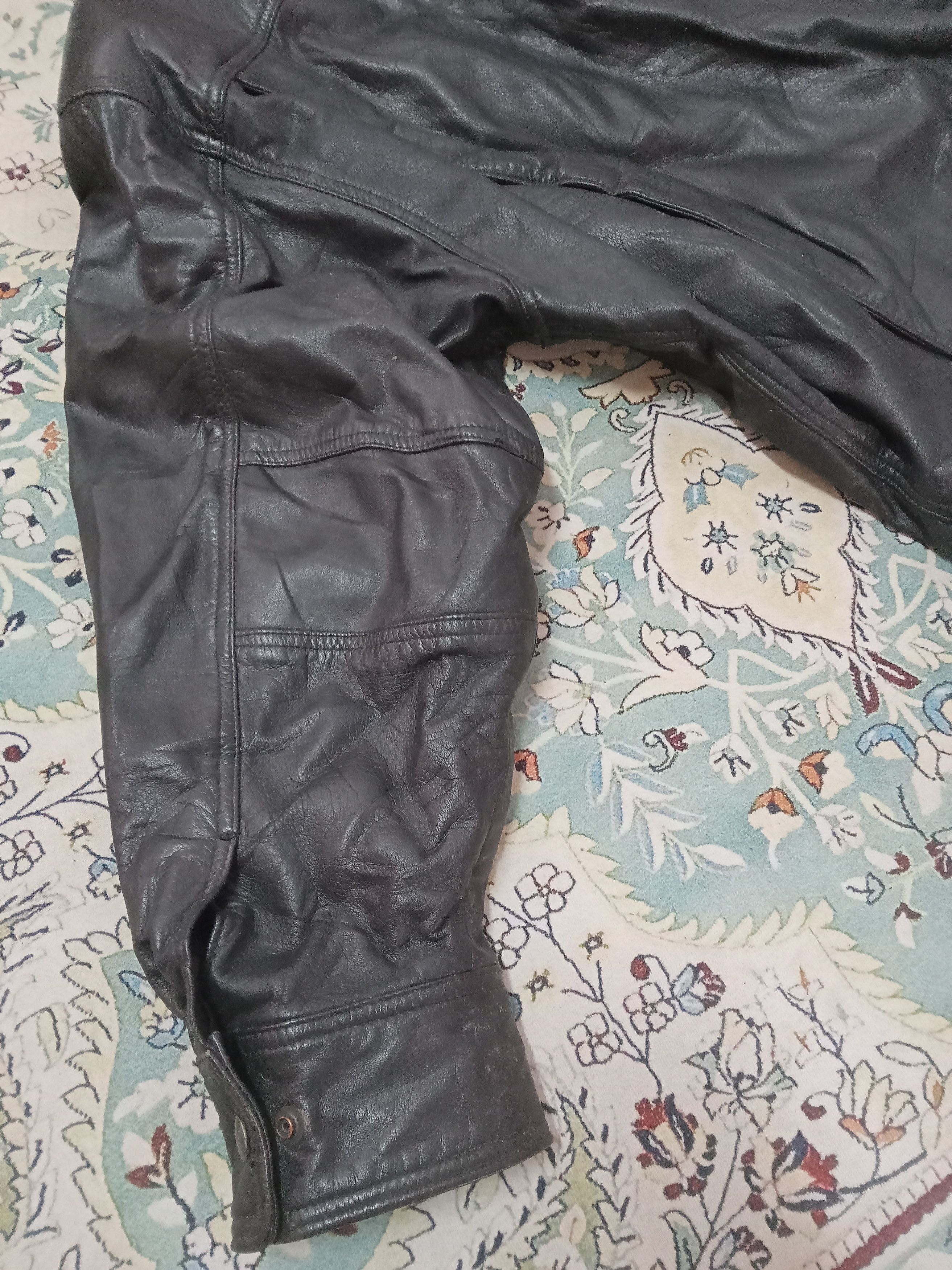 Issey Miyake Hai Sporting Gear Issey Miyake Rare Vintage Leather Jacket Size US M / EU 48-50 / 2 - 11 Thumbnail