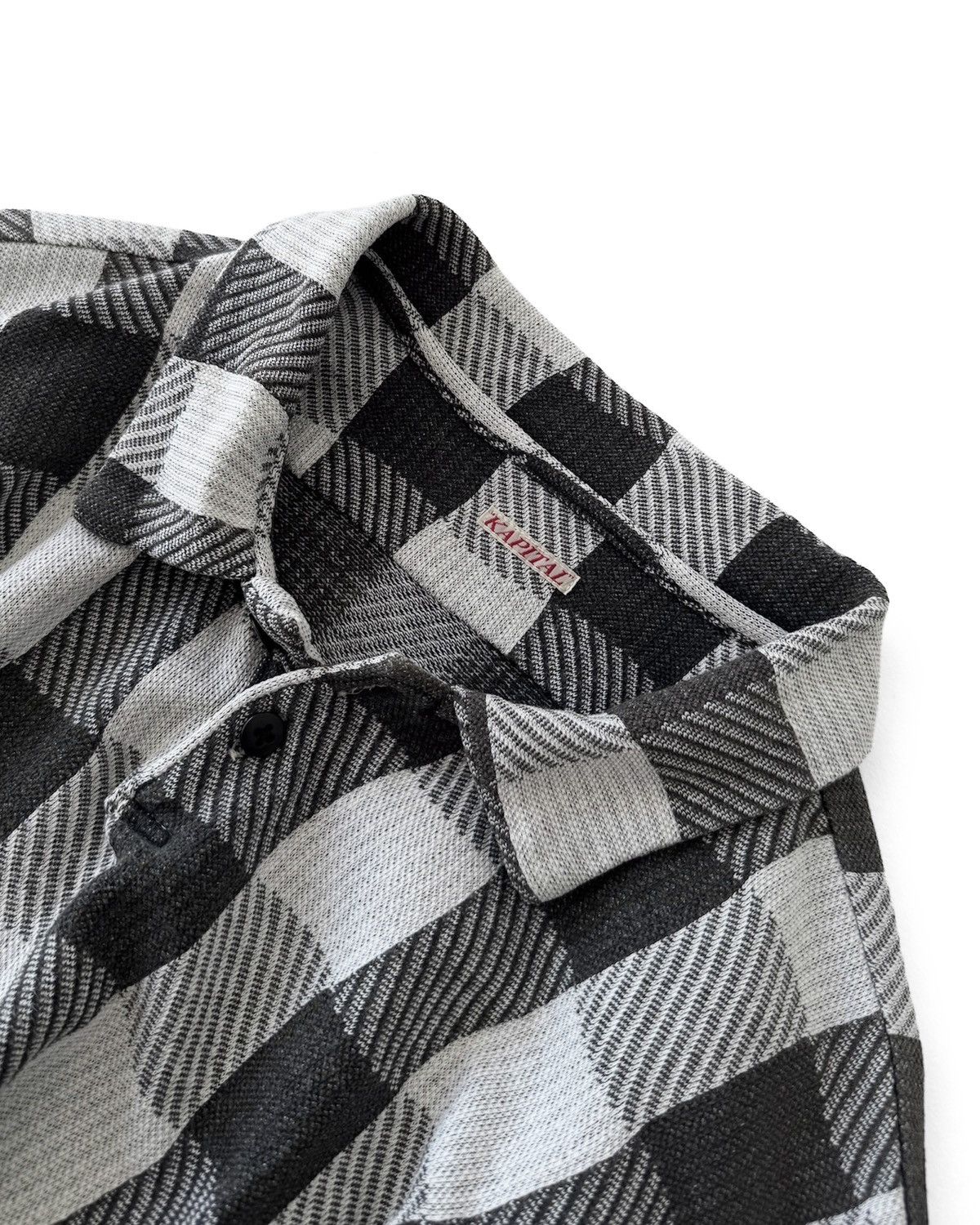 Kapital VINTAGE KAPITAL NATIVE CHESTBOARD POLO SHIRT Size US M / EU 48-50 / 2 - 2 Thumbnail