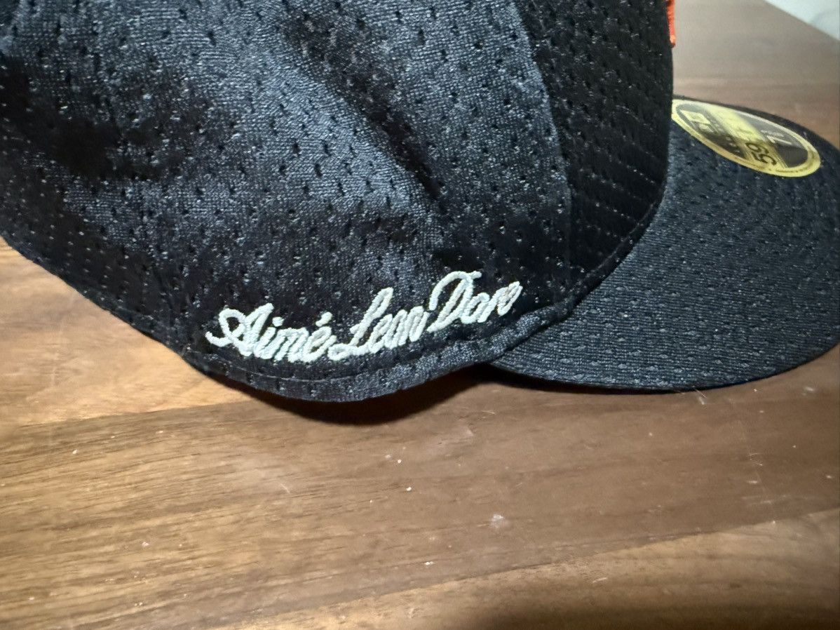 Aime Leon Dore × New Era Aime Leon Dore x New Era NY Mets Mesh Fitted Hat Black 7 3/8 Size ONE SIZE - 3 Thumbnail