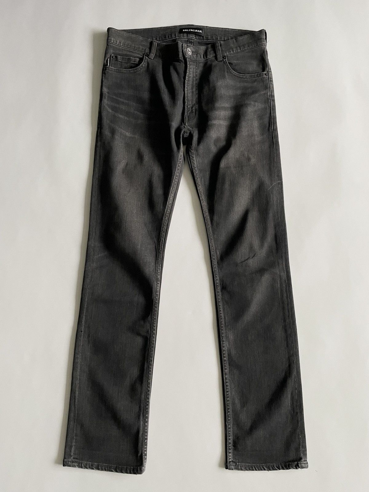 Balenciaga by Demna Knee Slit Denim