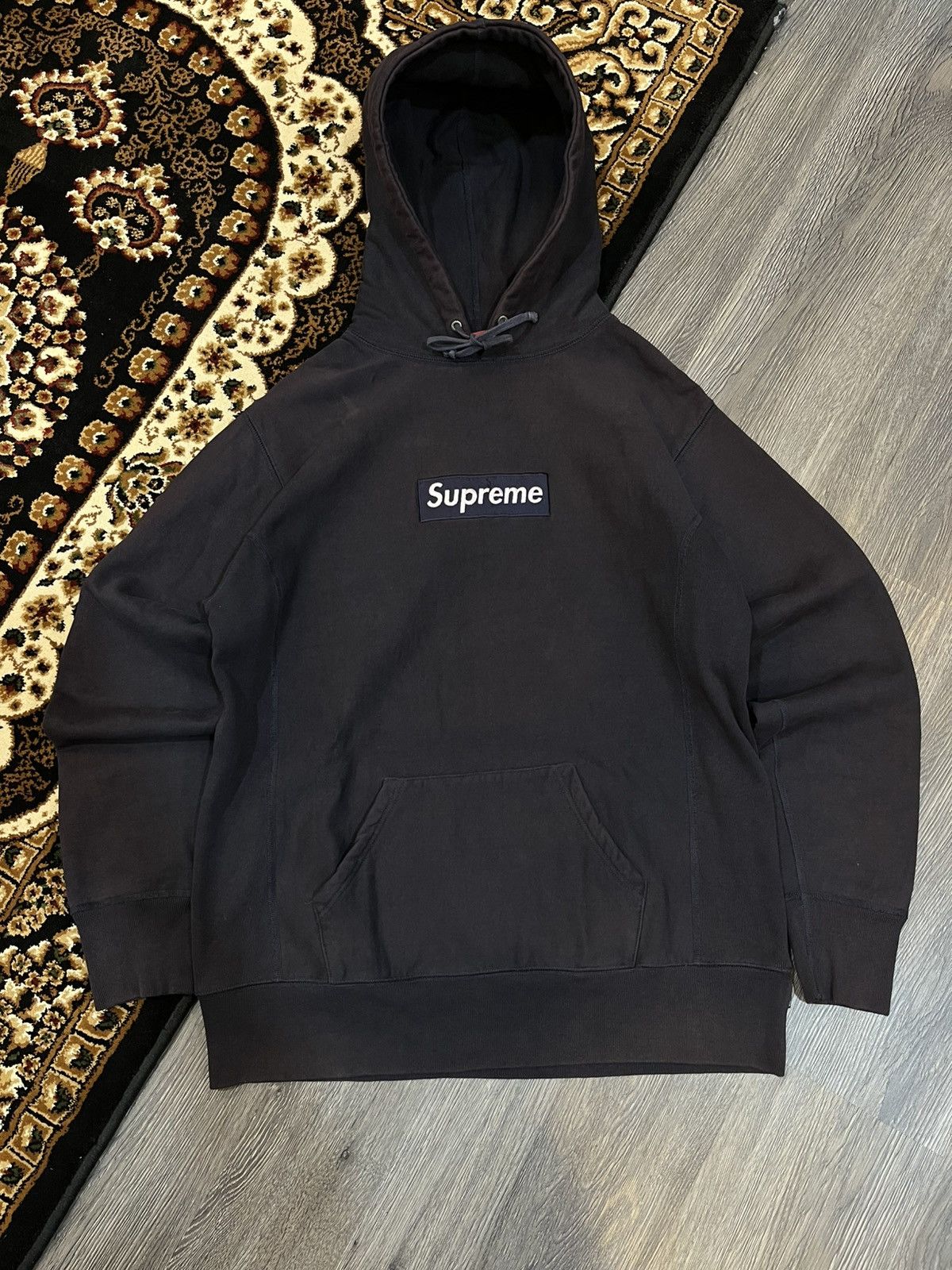 Supreme Vtg Supreme Logo Box 2006 Hoodie Rare Size US M / EU 48-50 / 2 - 1 Thumbnail