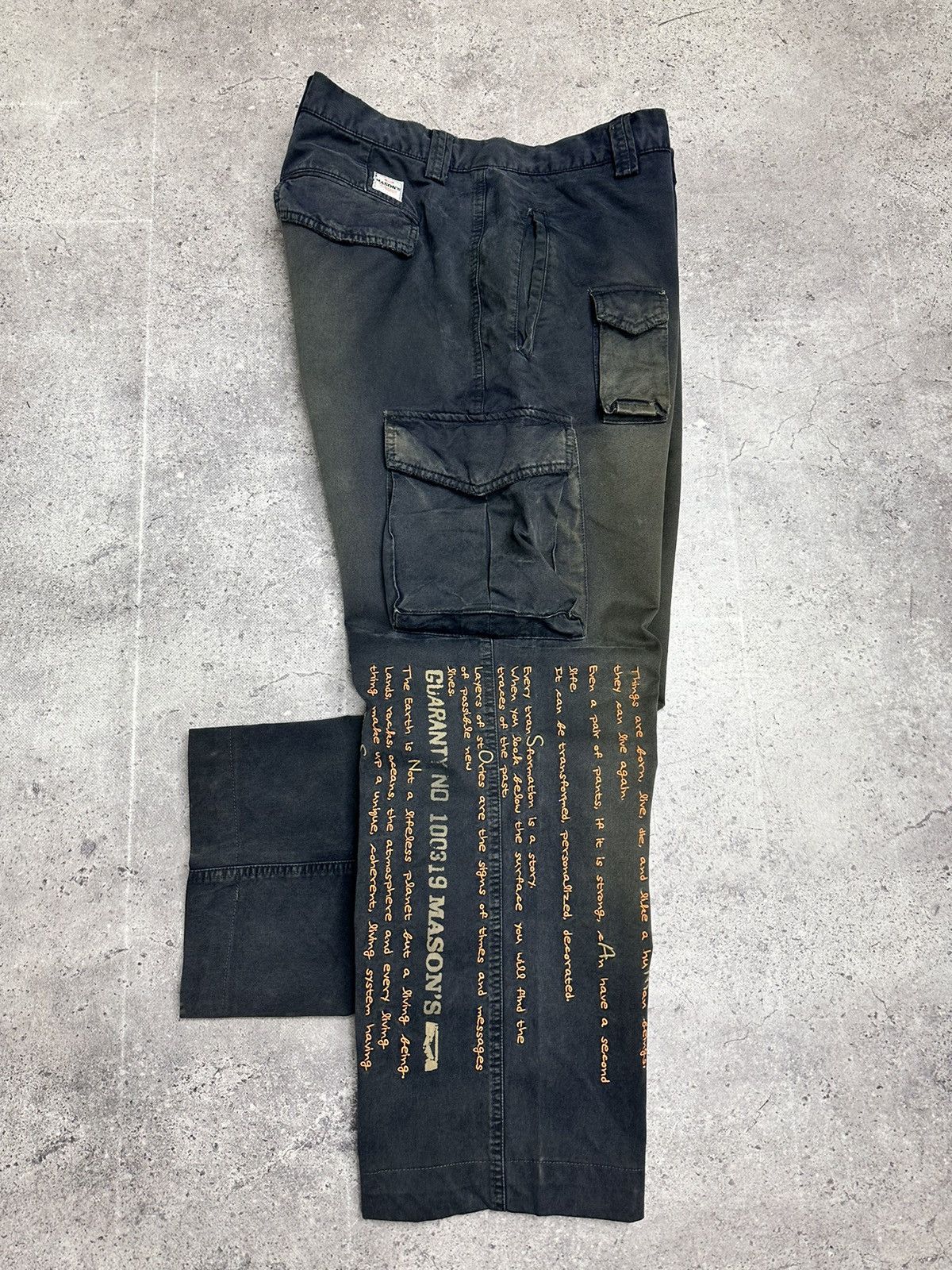 Mason's Vintage Denim Pants Multi pocket Tornado Issey Miyake LGB Size US 40 / EU 56 - 15 Thumbnail
