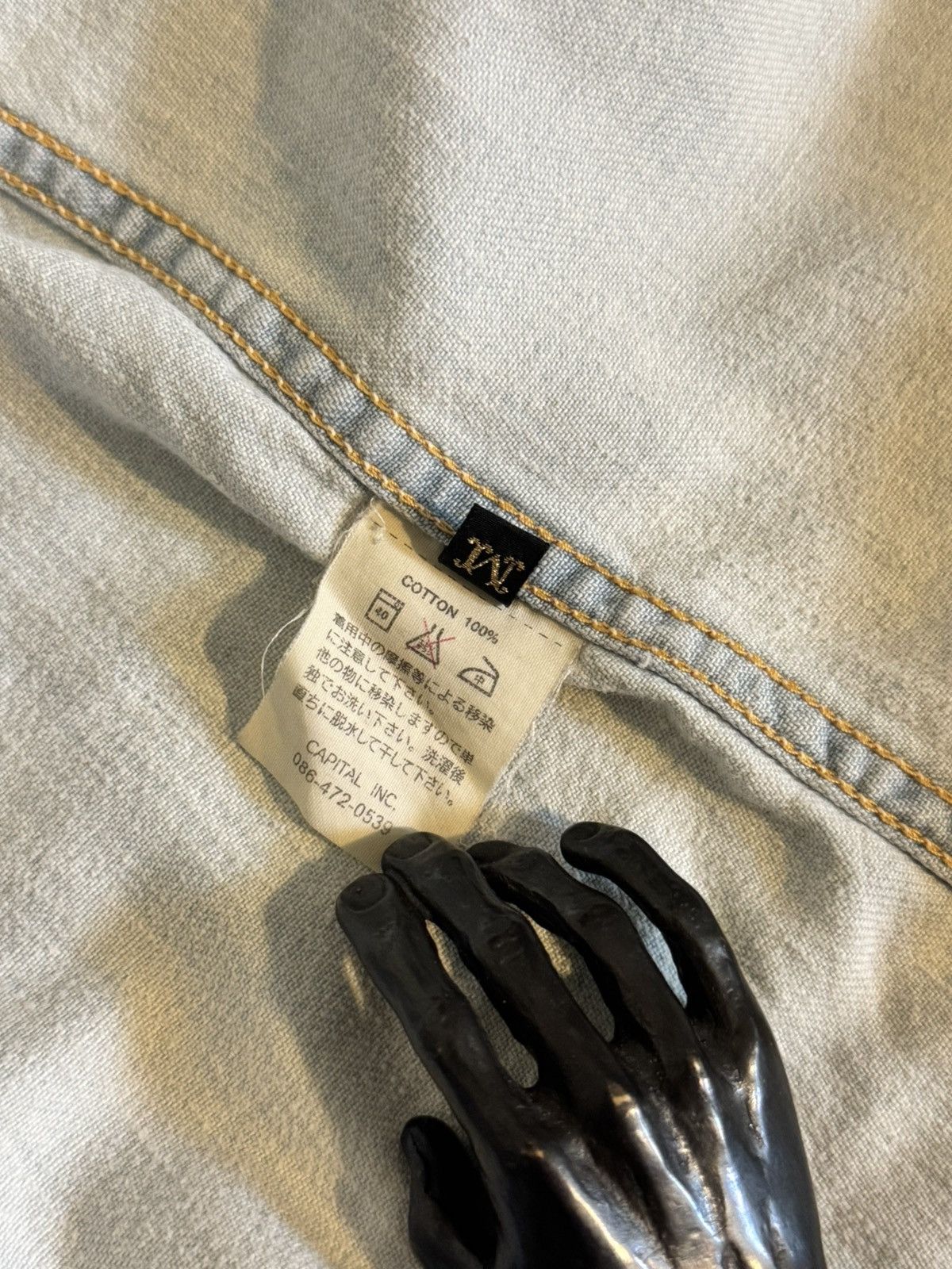 Kapital Kapital BORO Button Up Size US M / EU 48-50 / 2 - 7 Thumbnail