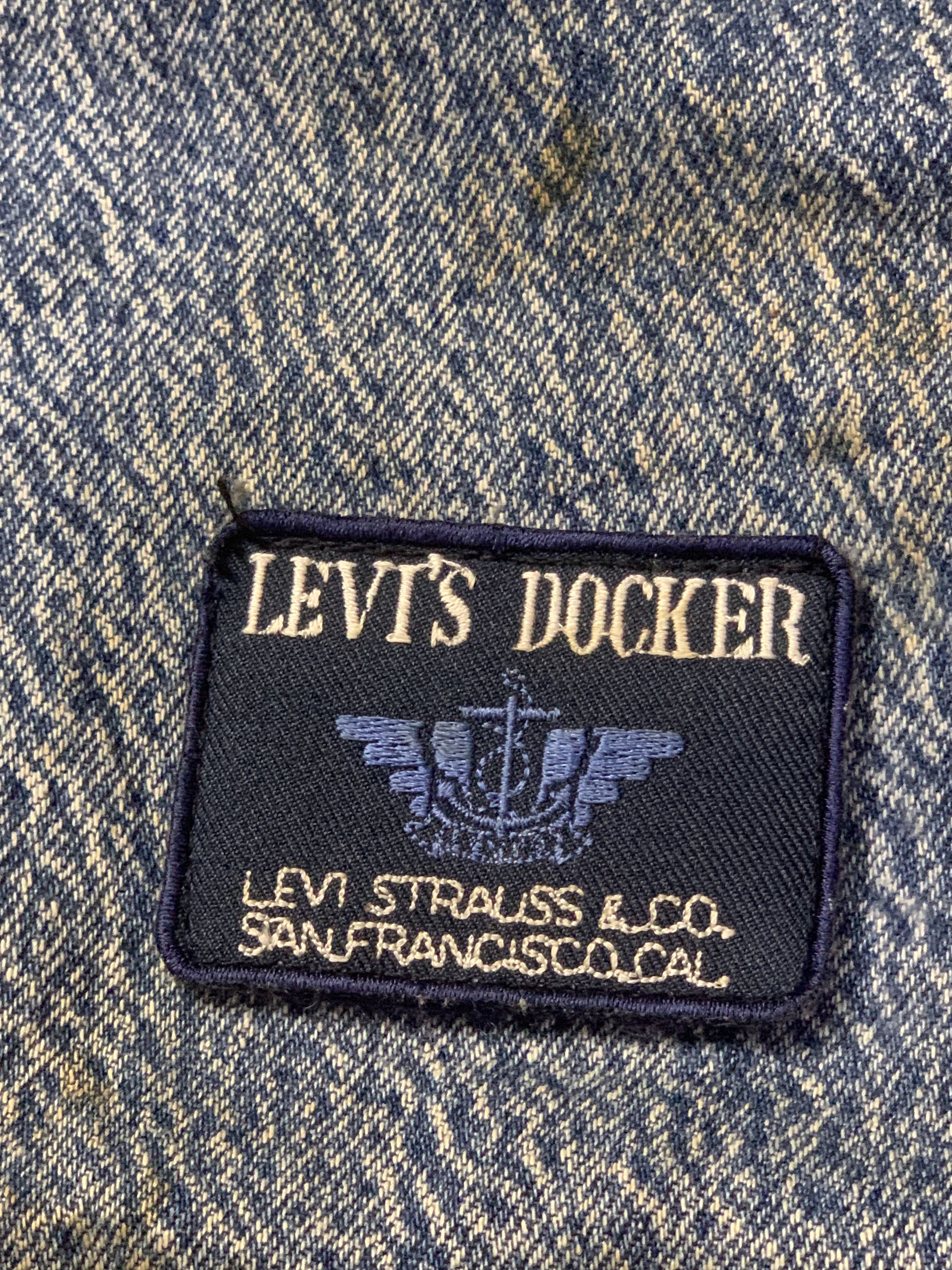 Dockers × Levi's × Levi's Vintage Clothing Rare Design Vintage Levi’s Denim Jackets Size US L / EU 52-54 / 3 - 7 Thumbnail