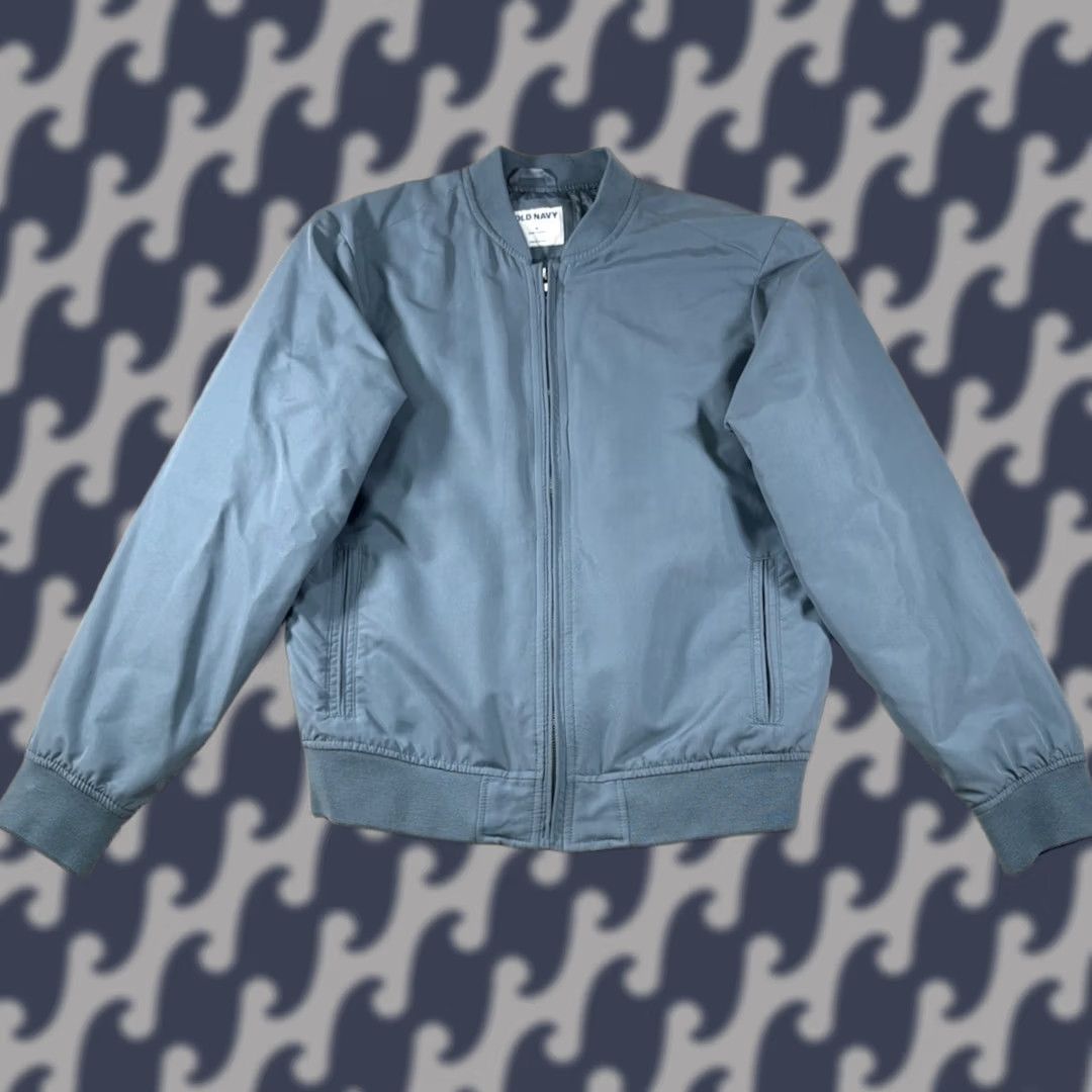 Old Navy Old Navy Blue Lined Windbreaker Bomber Jacket Full Zip Men’s Size Medium Size US M / EU 48-50 / 2 - 1 Thumbnail