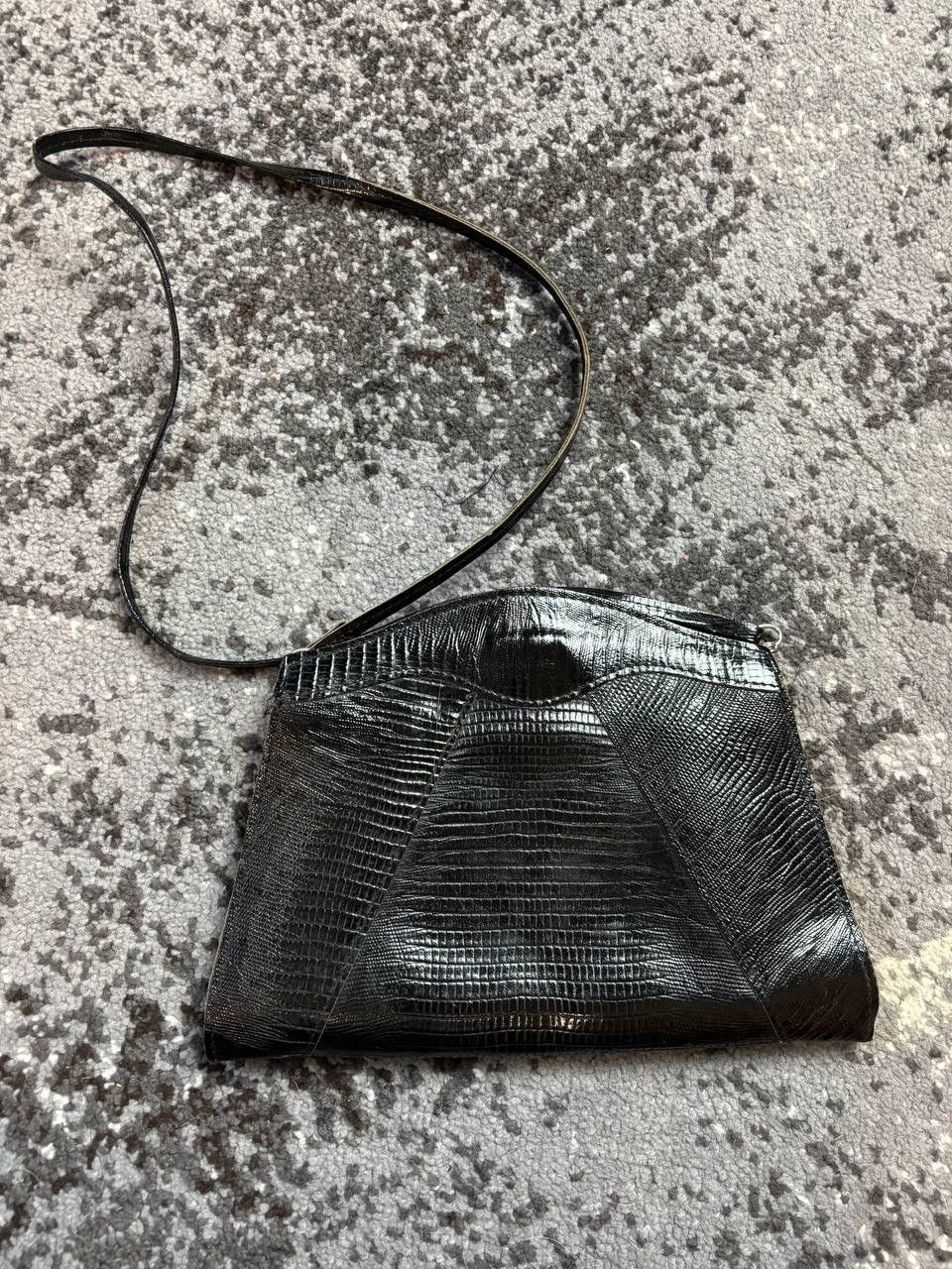 Pre-owned Avant Garde X If Six Was Nine Vintage Y2k Falabella Python Print Tote Bag Mccartney Style In Black