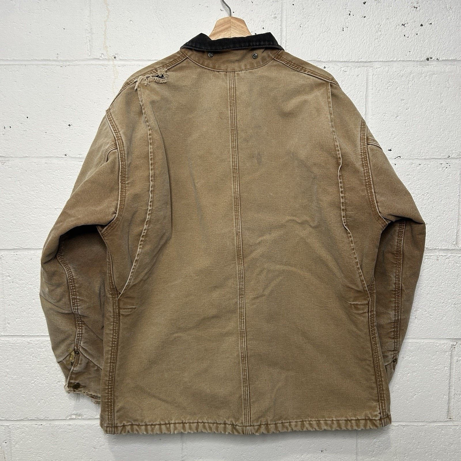 Carhartt Vintage Carhartt Blanket-Lined Chore Coat “Brown” C02 BRN Size US XL / EU 56 / 4 - 2 Thumbnail