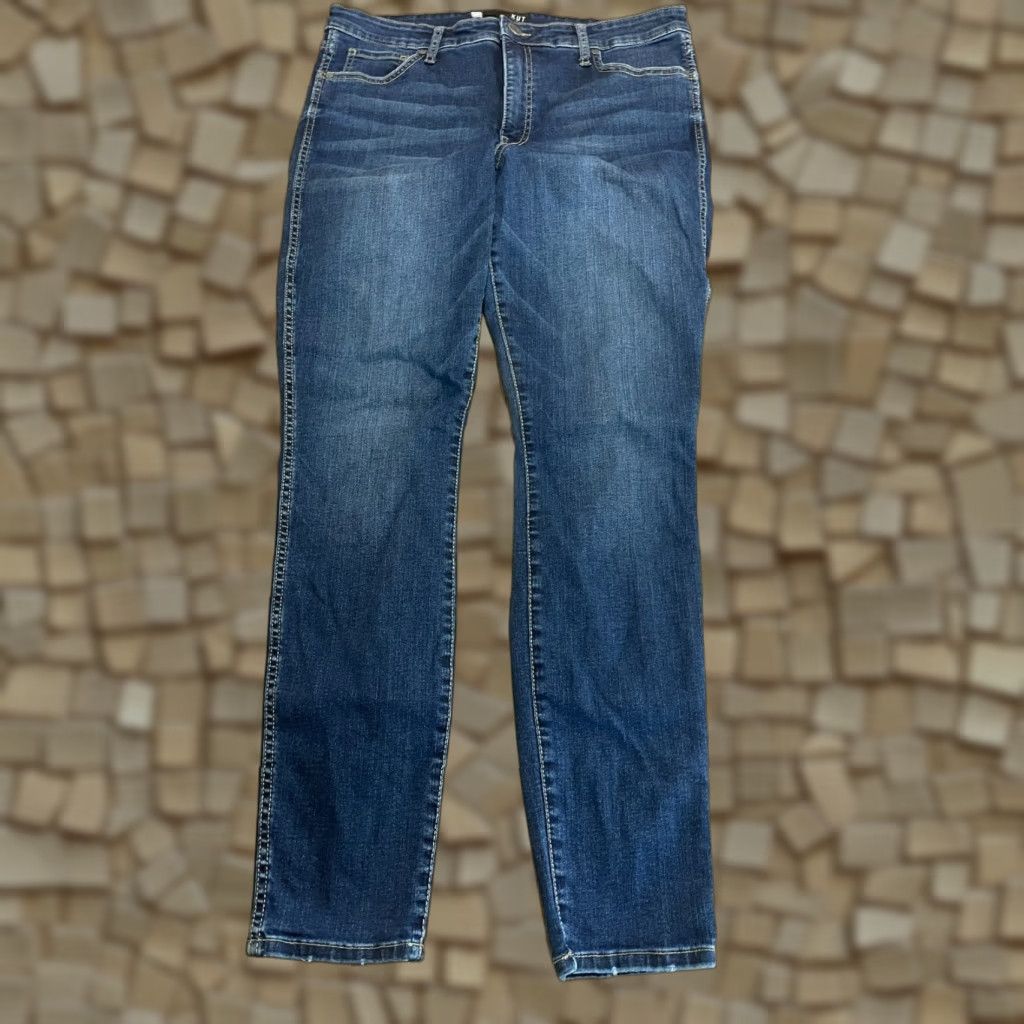 Vintage KUT from the Kloth Jeans, Women's Size 14, Blue, Denim, FAB AB TOOTHPICK SKINNY Jeans Size 36" / US 14 / IT 50 - 1 Thumbnail